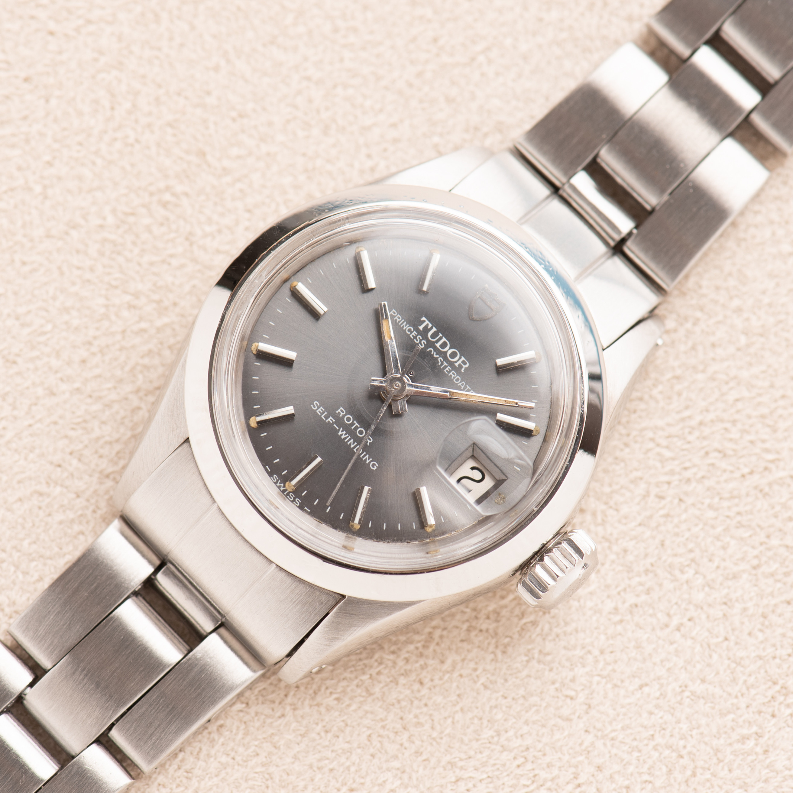 View of Tudor Princess Oysterdate By Rolex — Ref. 7616/0 — Years 1970-1980