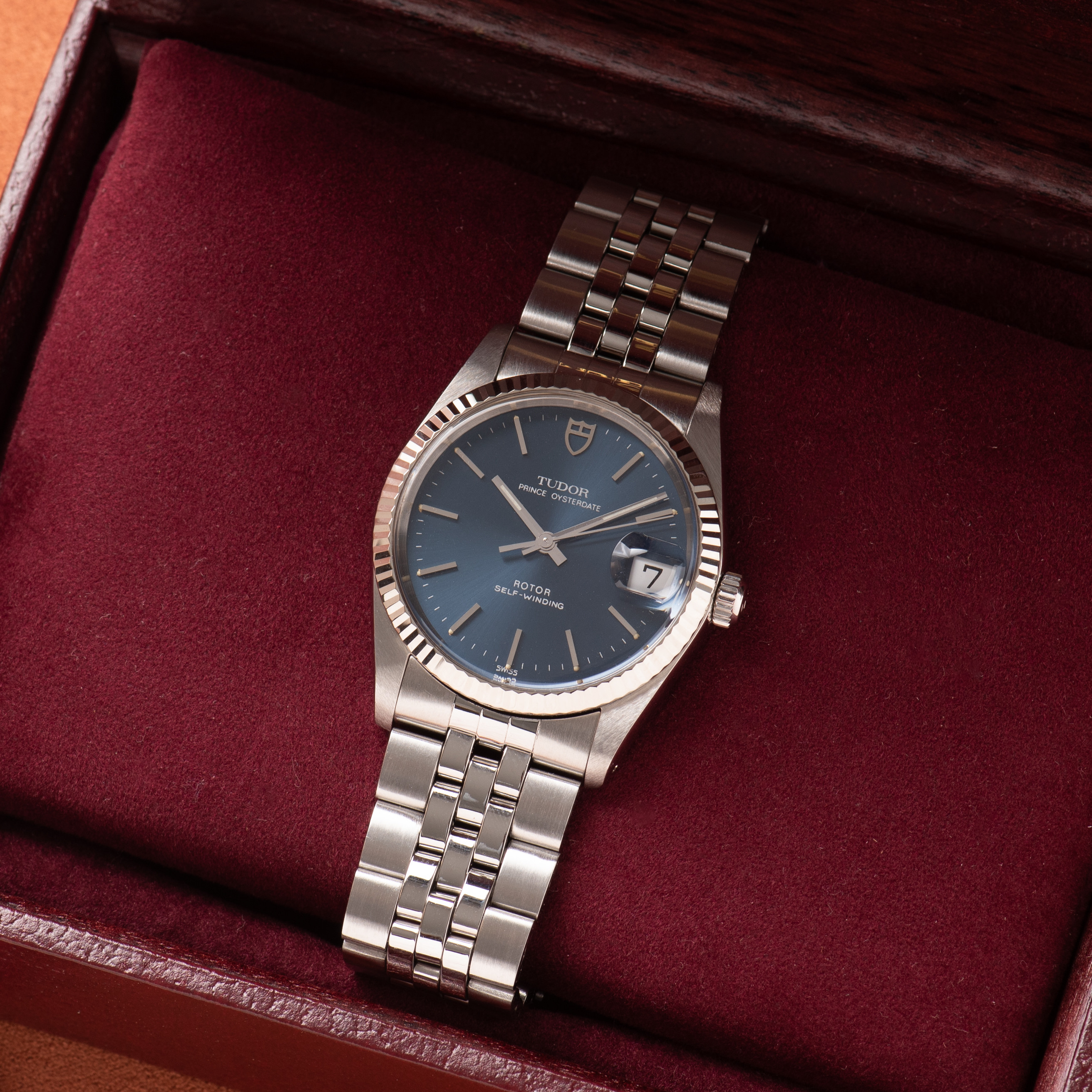 Vue de Tudor Prince Oysterdate Automatic – Full Set – Réf. 74034 – 1996
