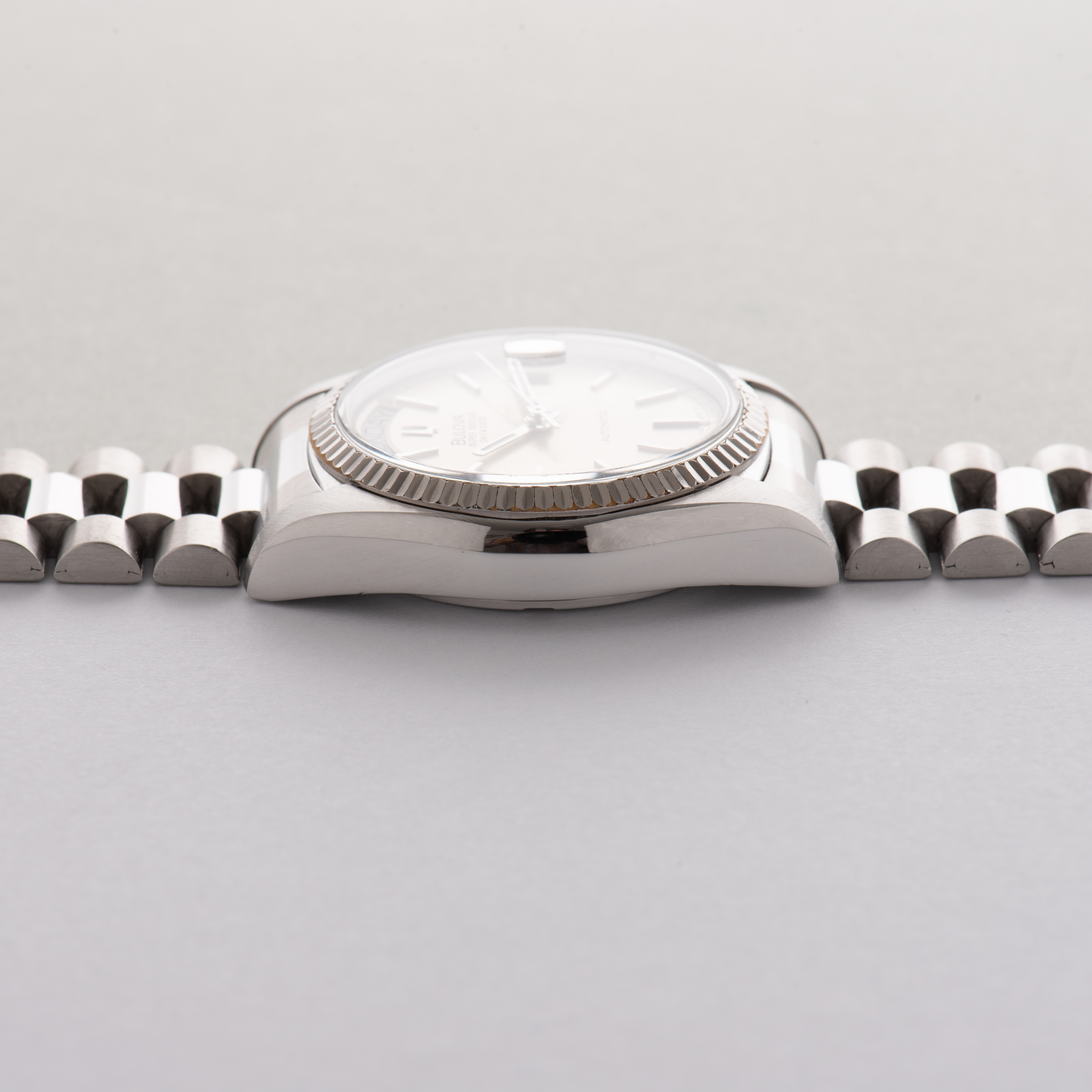 View of Bulova Automatic Super Seville Day & Date ref 4410101 ETA 2834