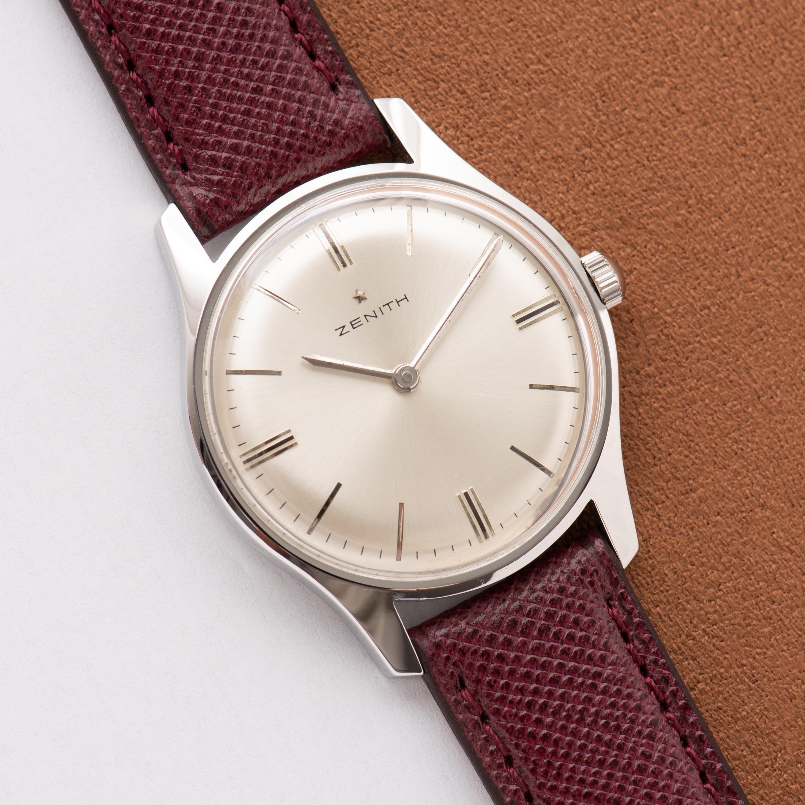 Vue de Zenith mécanique Silver dial cal 2540 réf 1113809