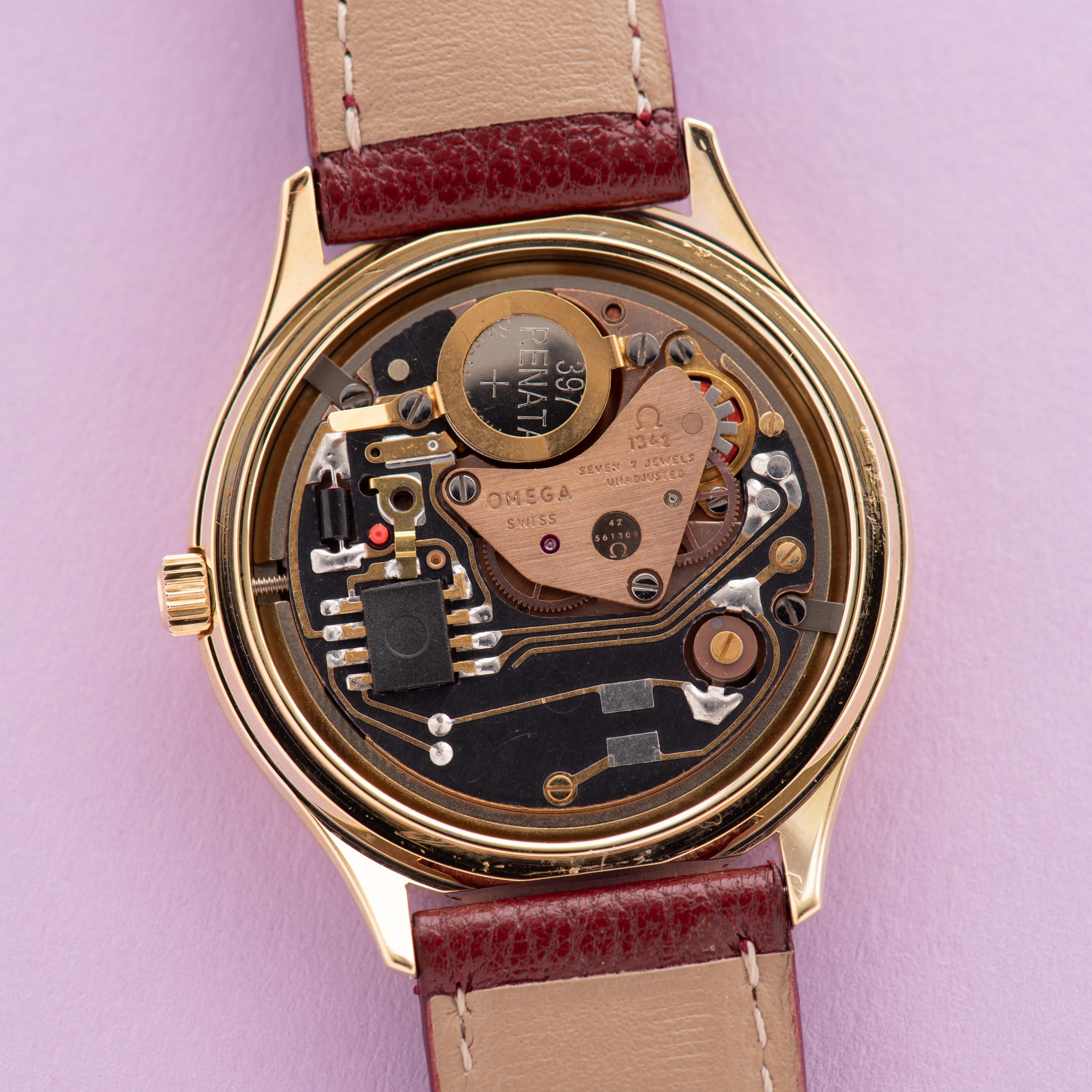 Vue de Omega De Ville Quartz from 1979 cal 1342 Réf 192.0033