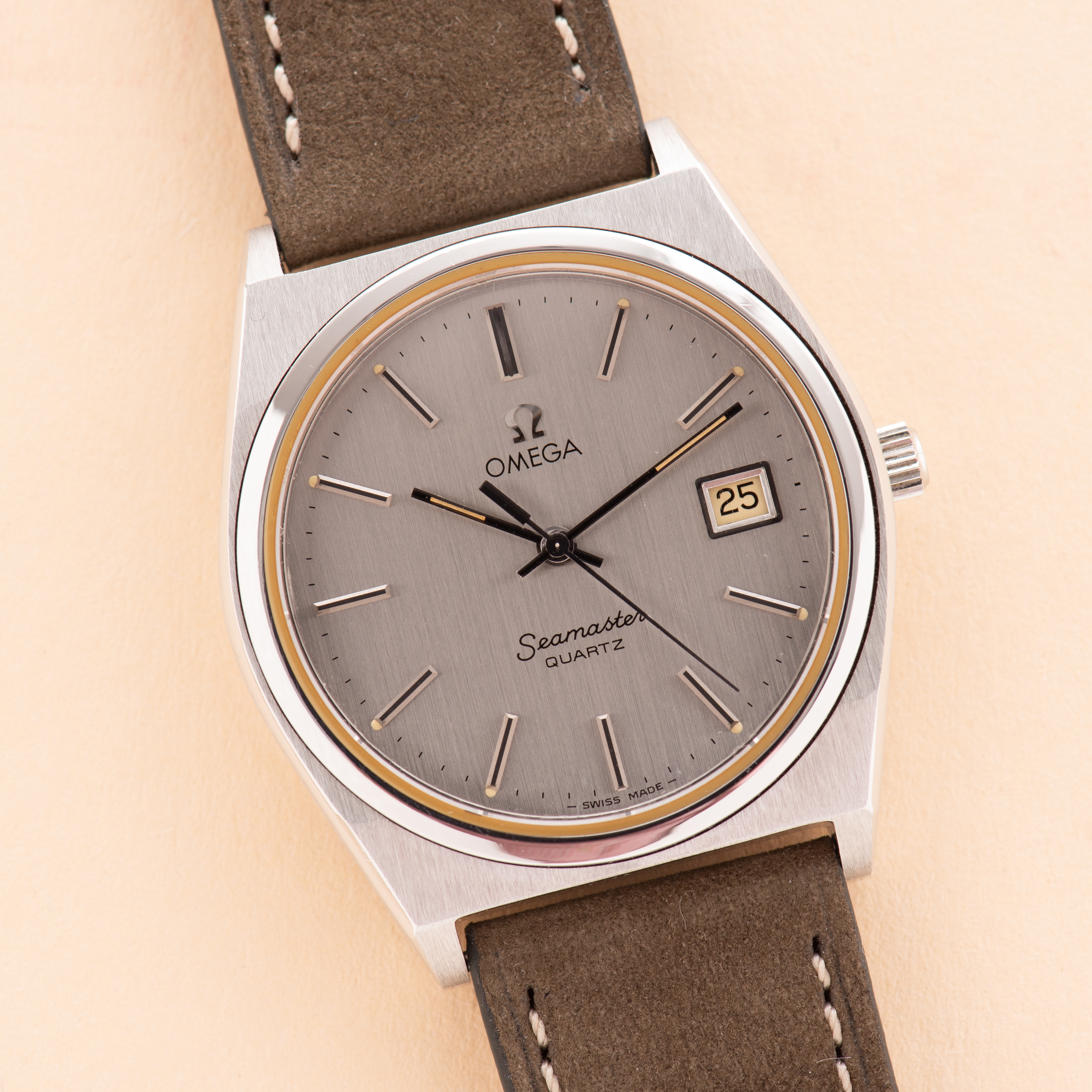 Vue de Omega Seamaster Quartz réf ST 196.0088 from 1979