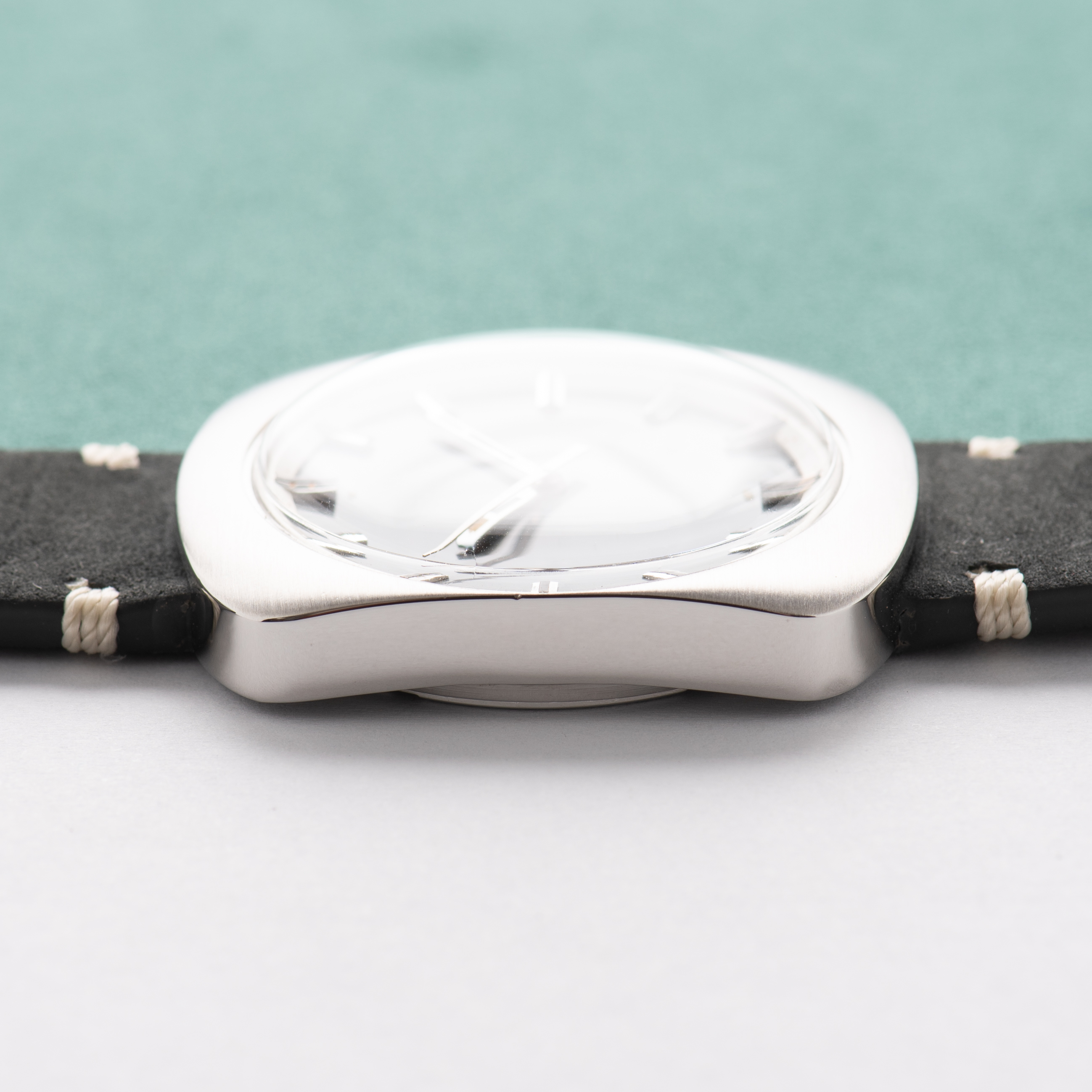 View of Longines Conquest mécanique Blue/Grey Dial  réf 1535 cal 706