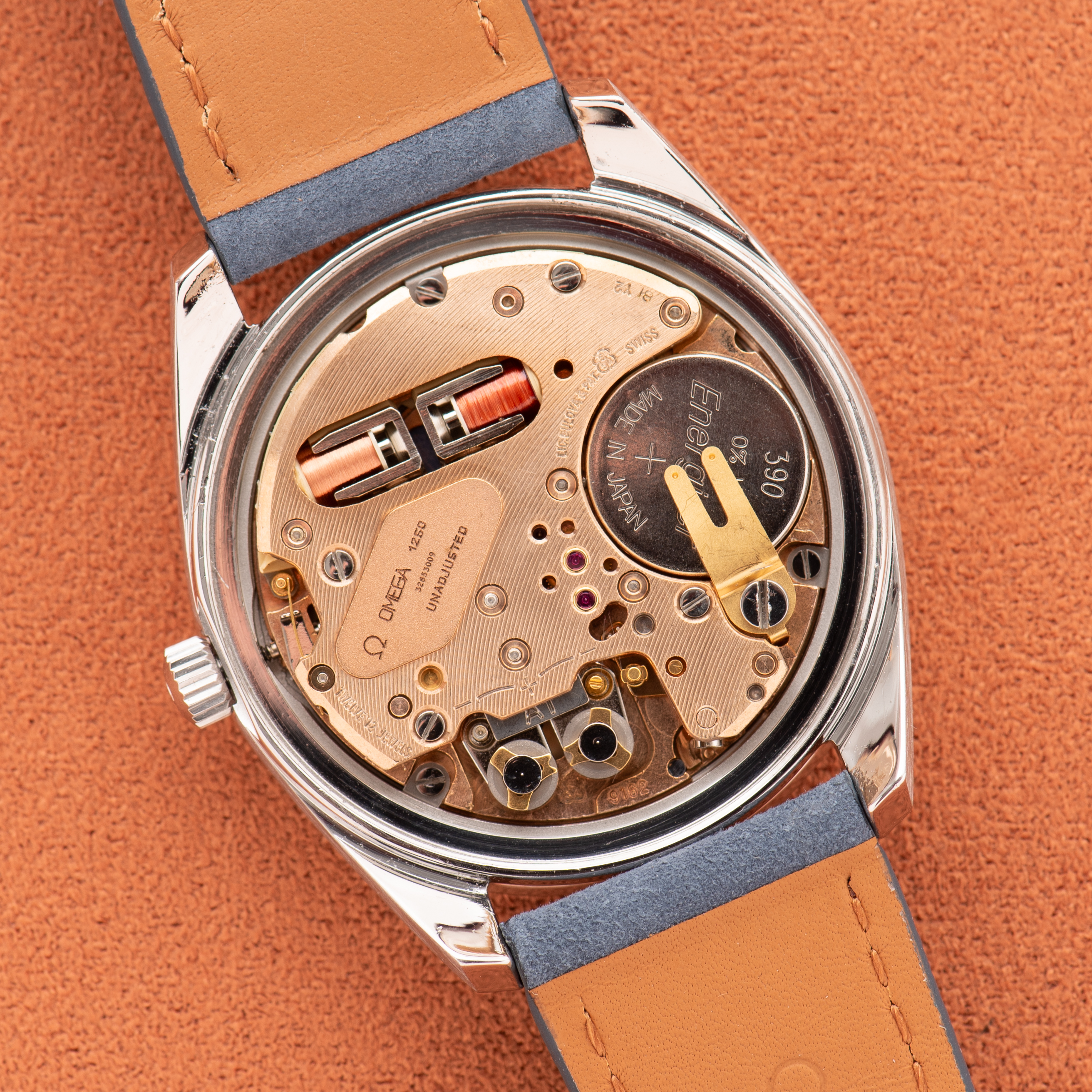Vue de Omega Electronic Seamaster Chronometer F300 from 1970 Réf 198.001