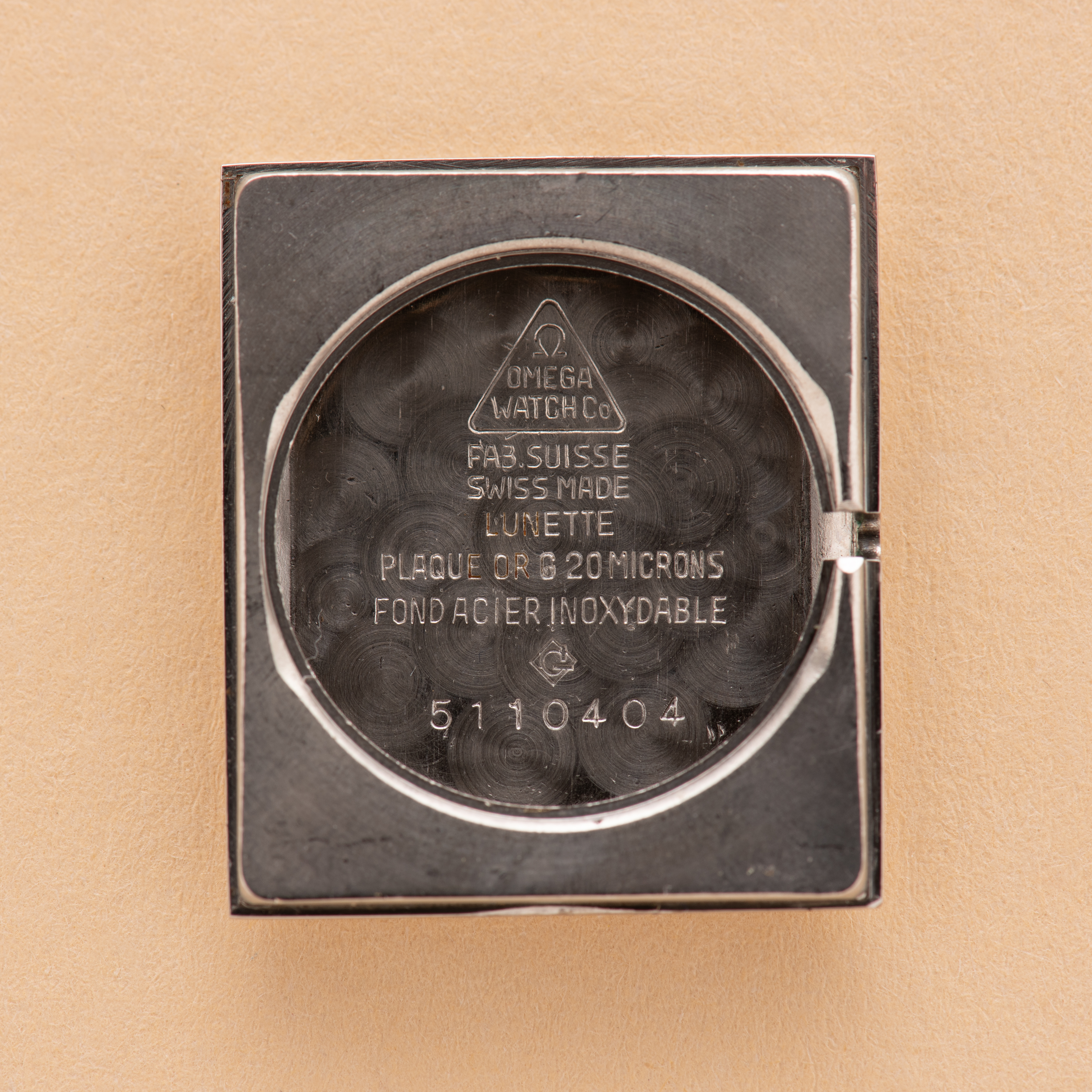 View of Omega De Ville Classique Ref 511.0404 from 1975