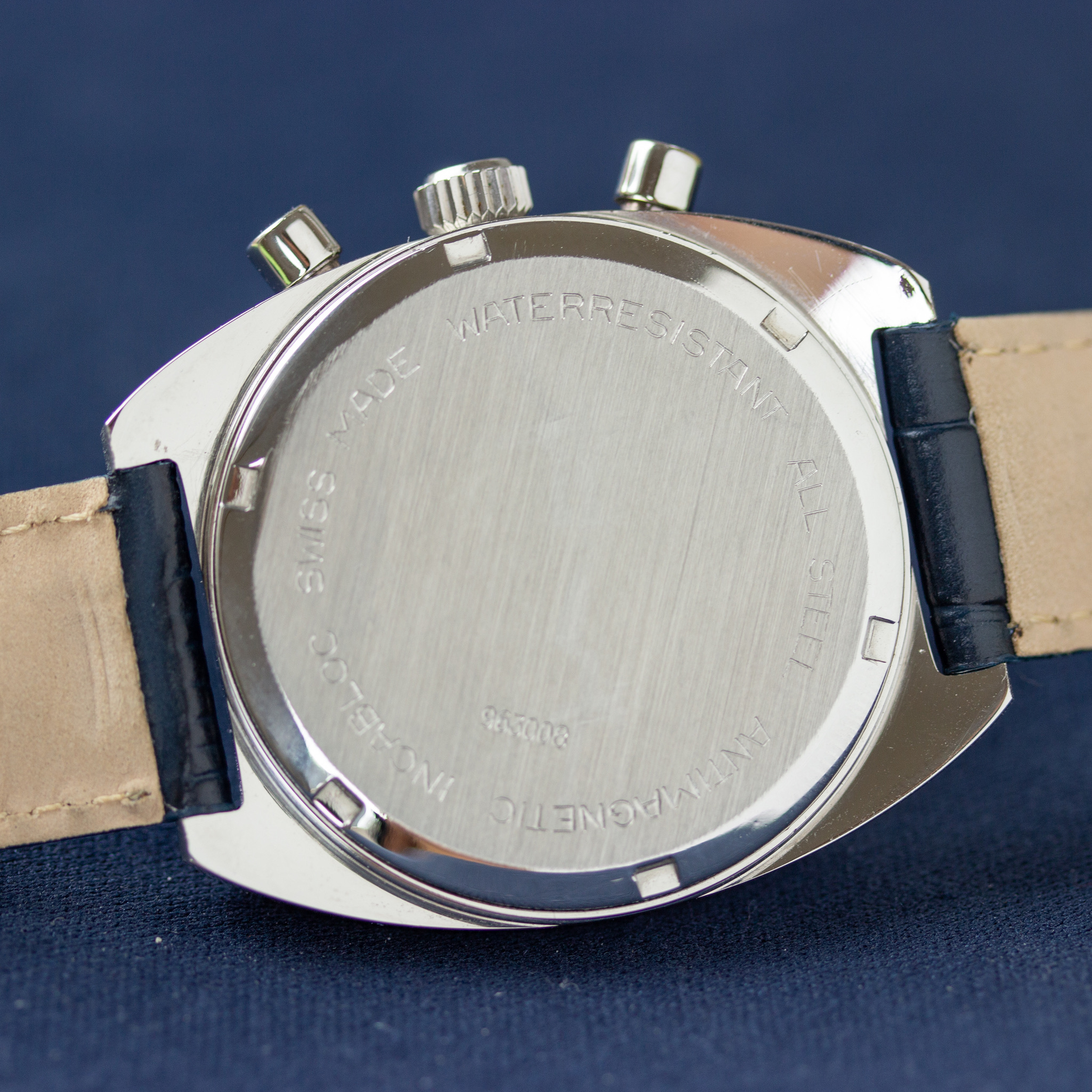 Zicht op BWC Swiss Chronographe valjoux 7734