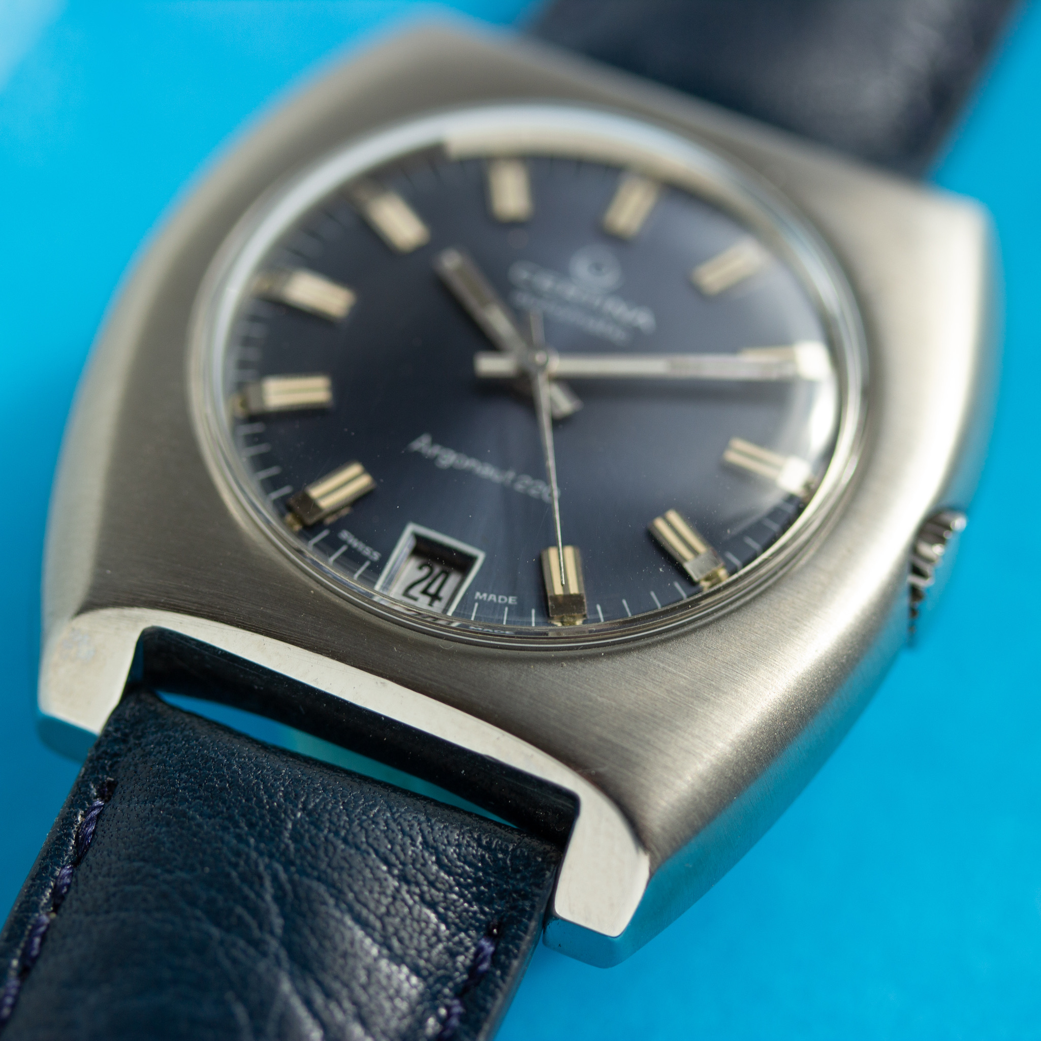View of Certina automatic Argonaut 220 cal 25-651