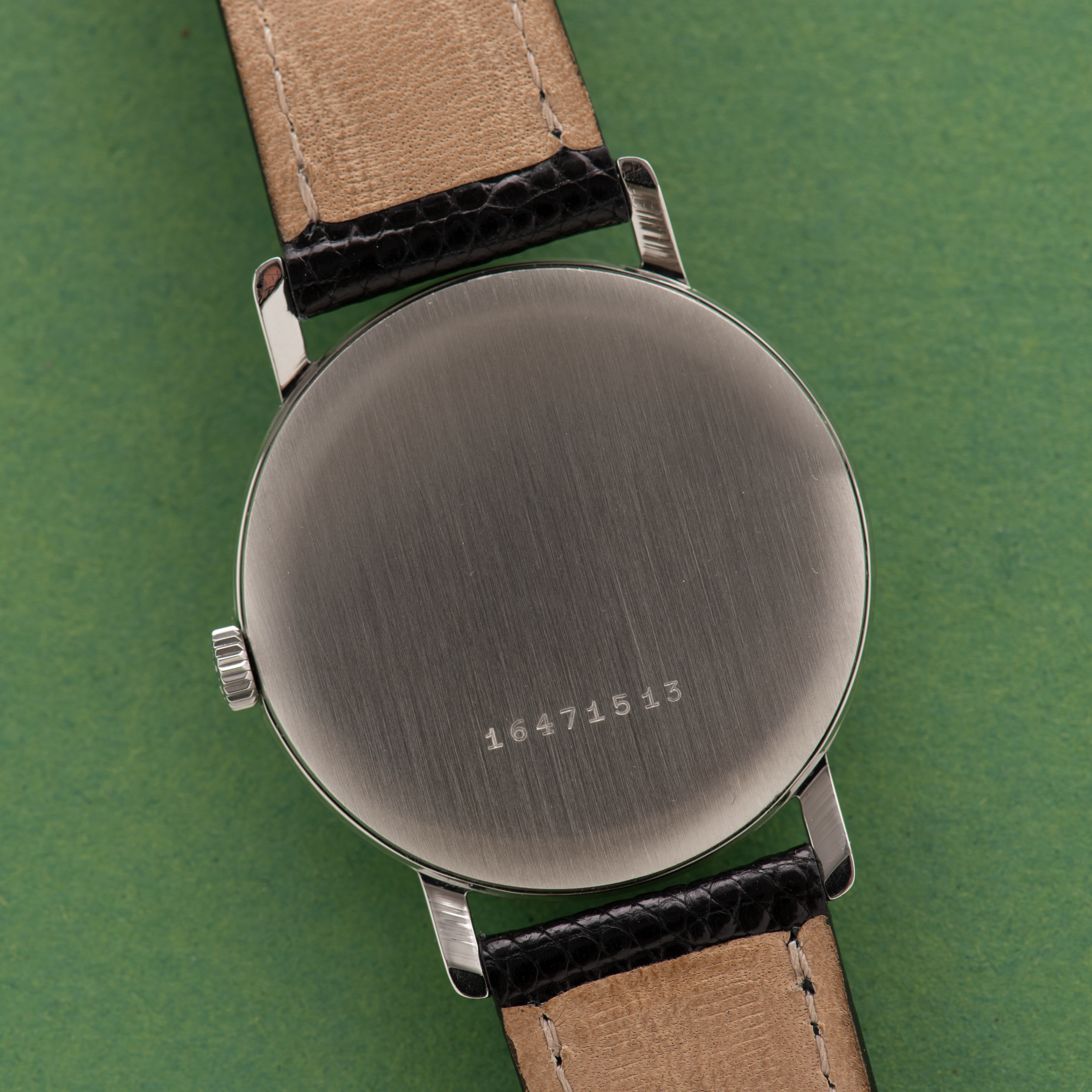 Vue de Longines Dress Watch blue dial Cal 428 Réf 1001-1