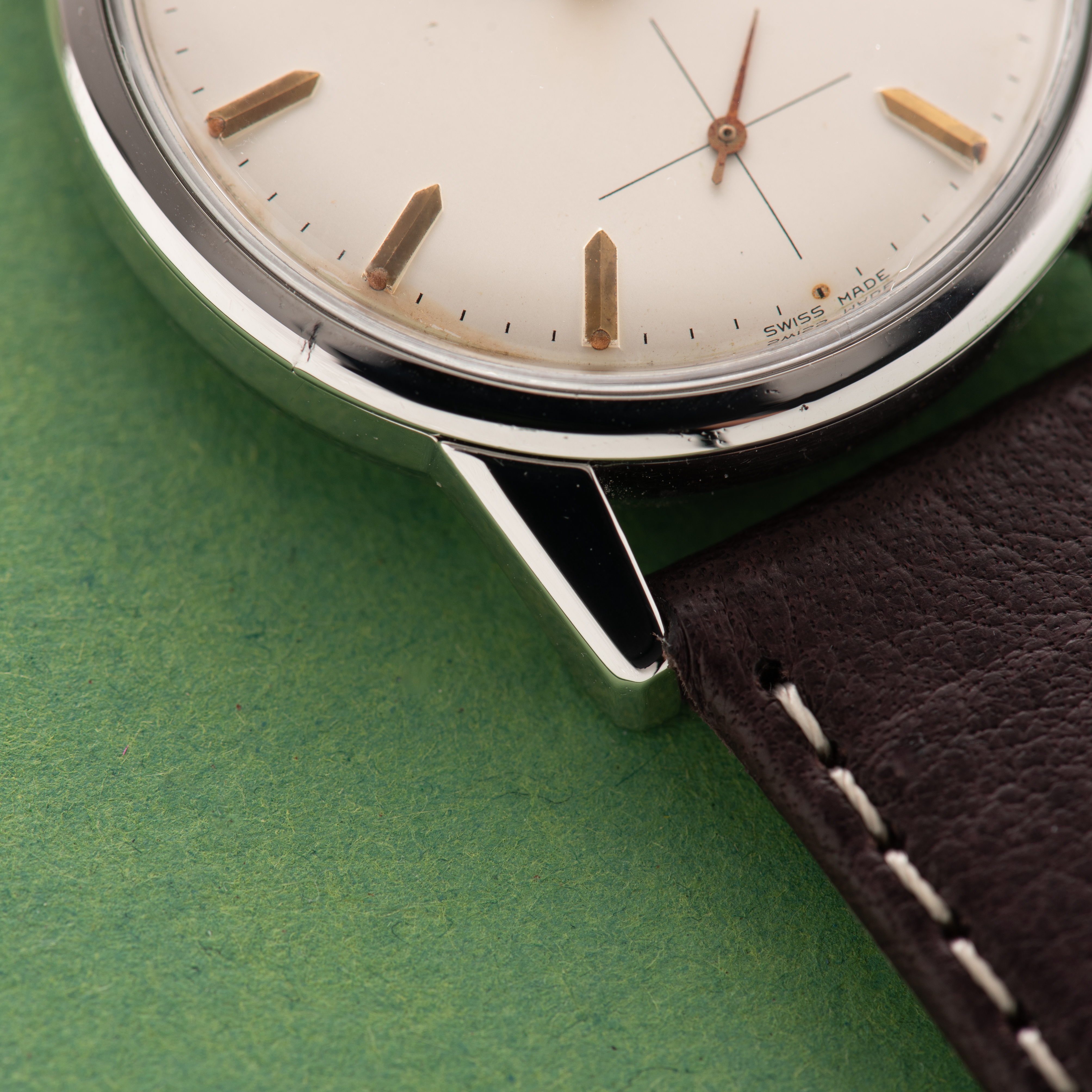 Zicht op Omega Seamaster 30 ref 14389 cal 268 uit 1959