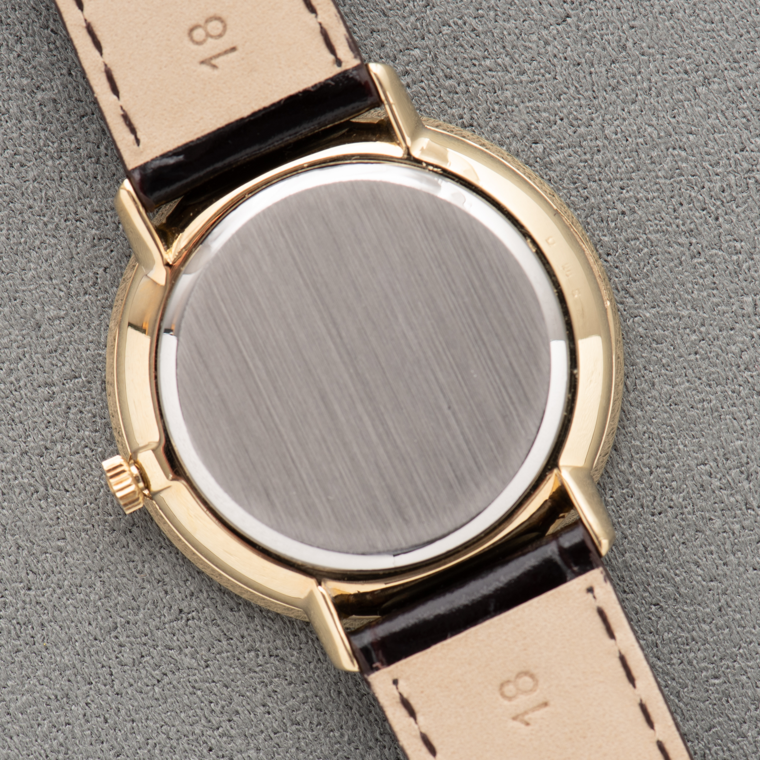 View of Omega Automatic De Ville "Curtain Dial" Cal 711 réf 151.0039 from 1973