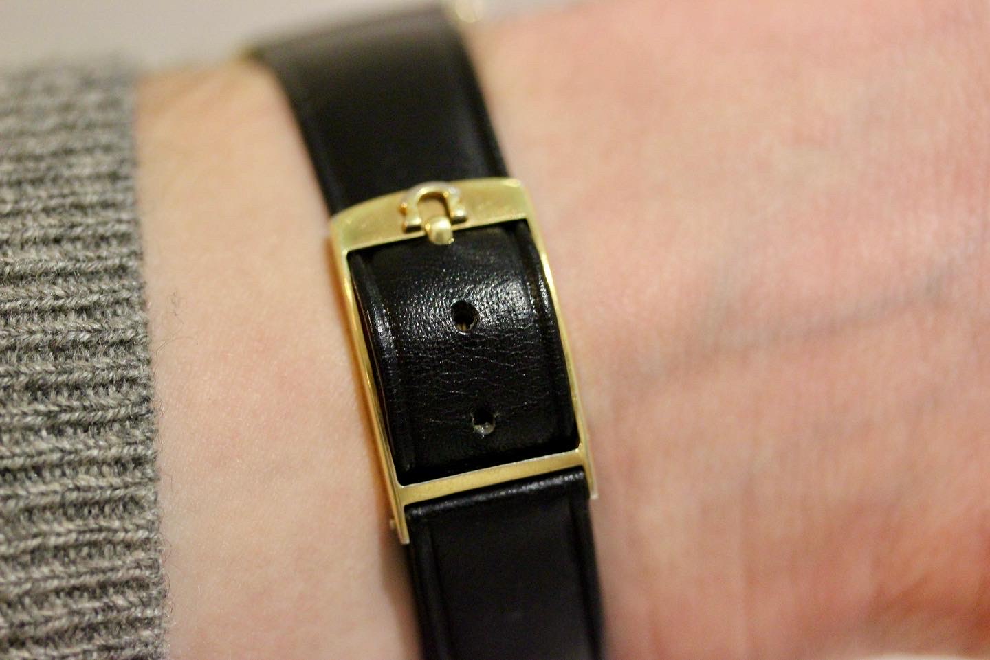 Zicht op Omega Automatic Seamaster Gold City 18k 0,750 Ref 166.020