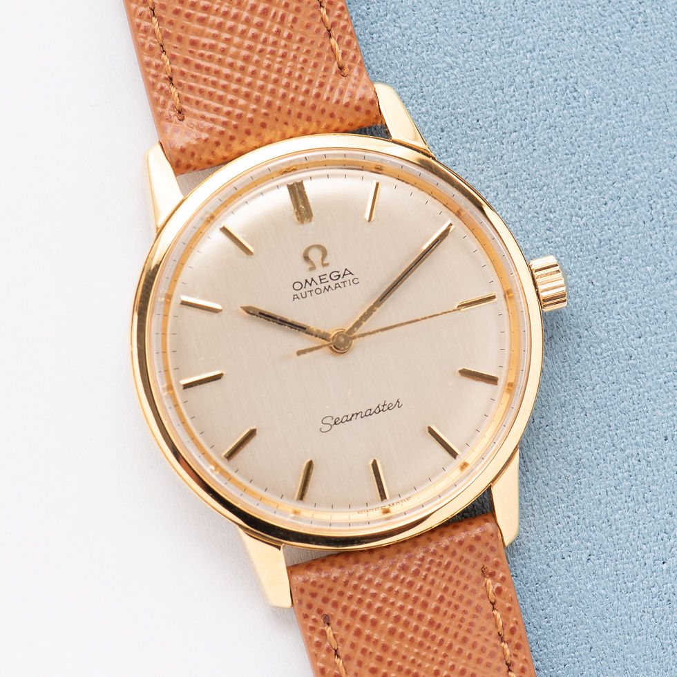 Miniature : Omega Seamaster Automatic Gold Plated/Steel – Calibre 552 – Réf. 165.002 – 1966