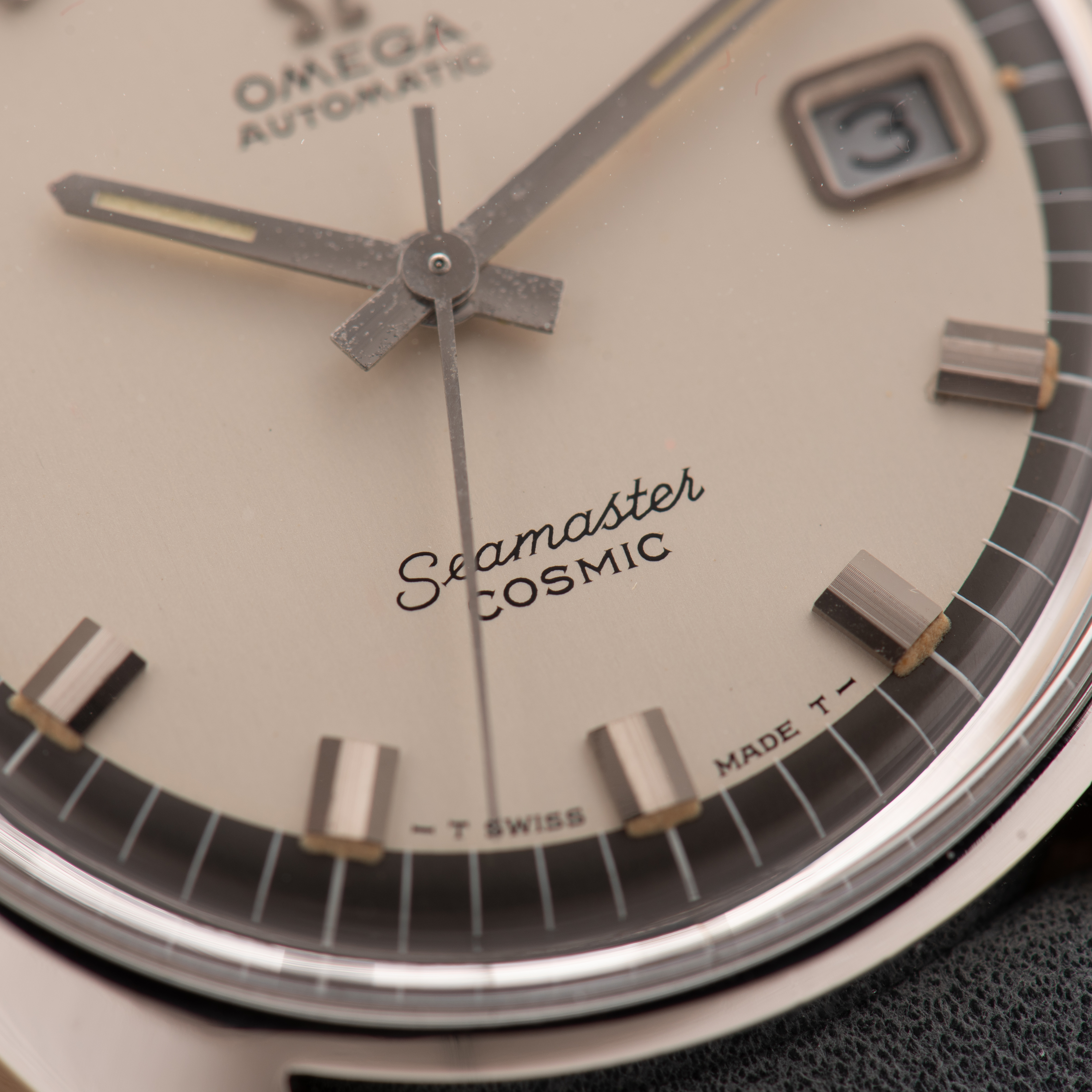 Zicht op Omega Automatic Seamaster Cosmic réf 166.026 cal 565 from 1968