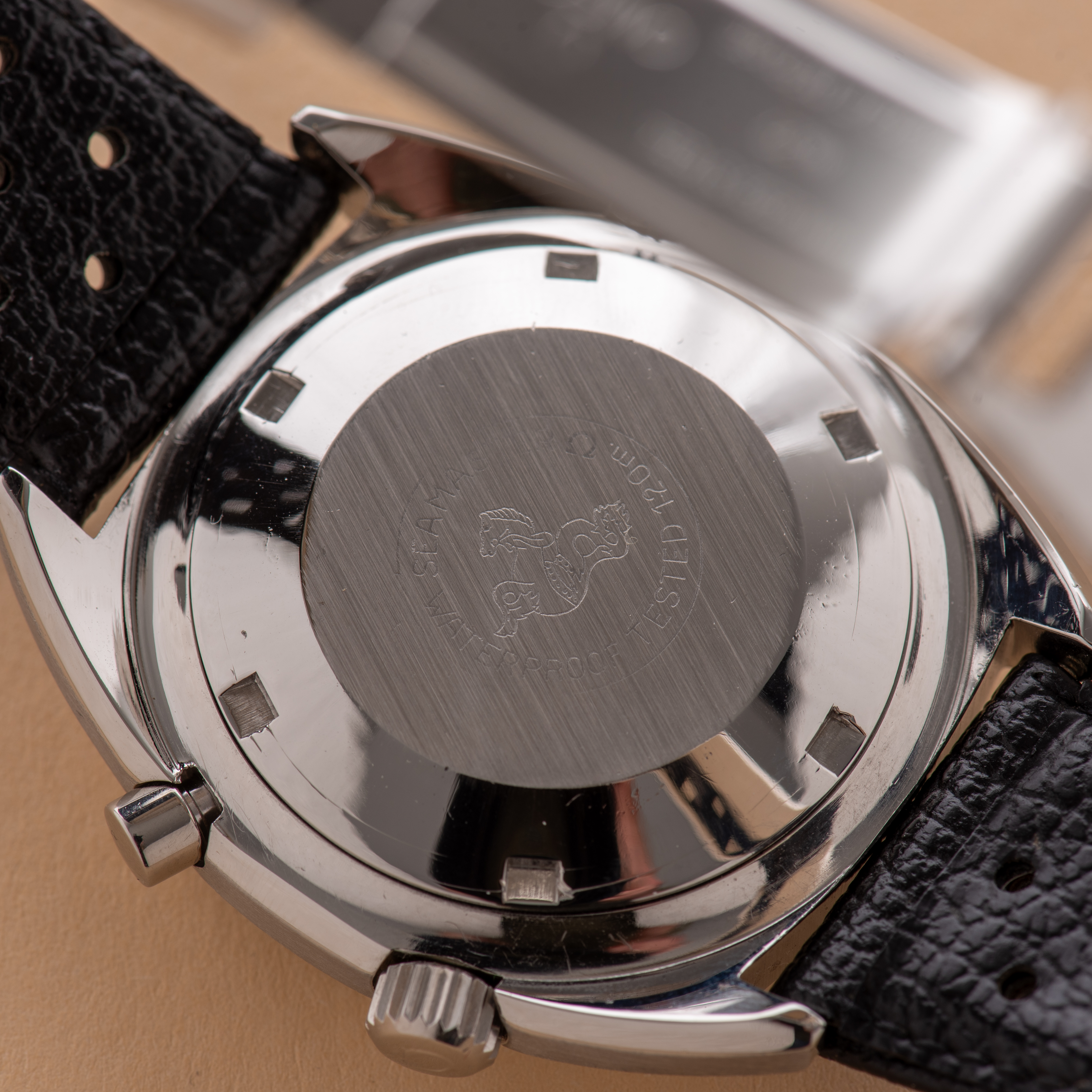 View of Omega Chronostop Seamaster cal 865 réf 145.008 from 1967