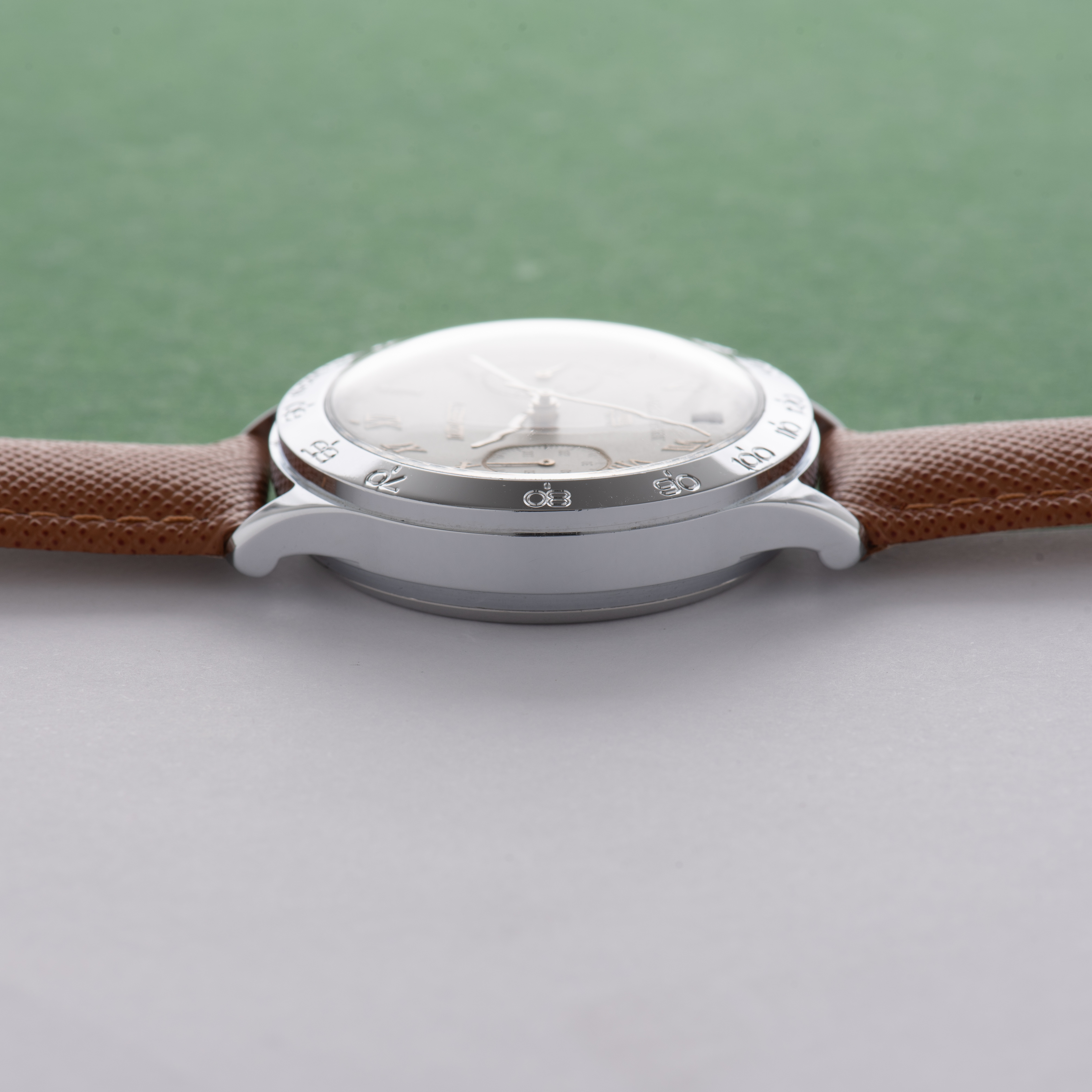 Zicht op Poljot Movet Chronograph 3133 Nieuwe oude voorraad