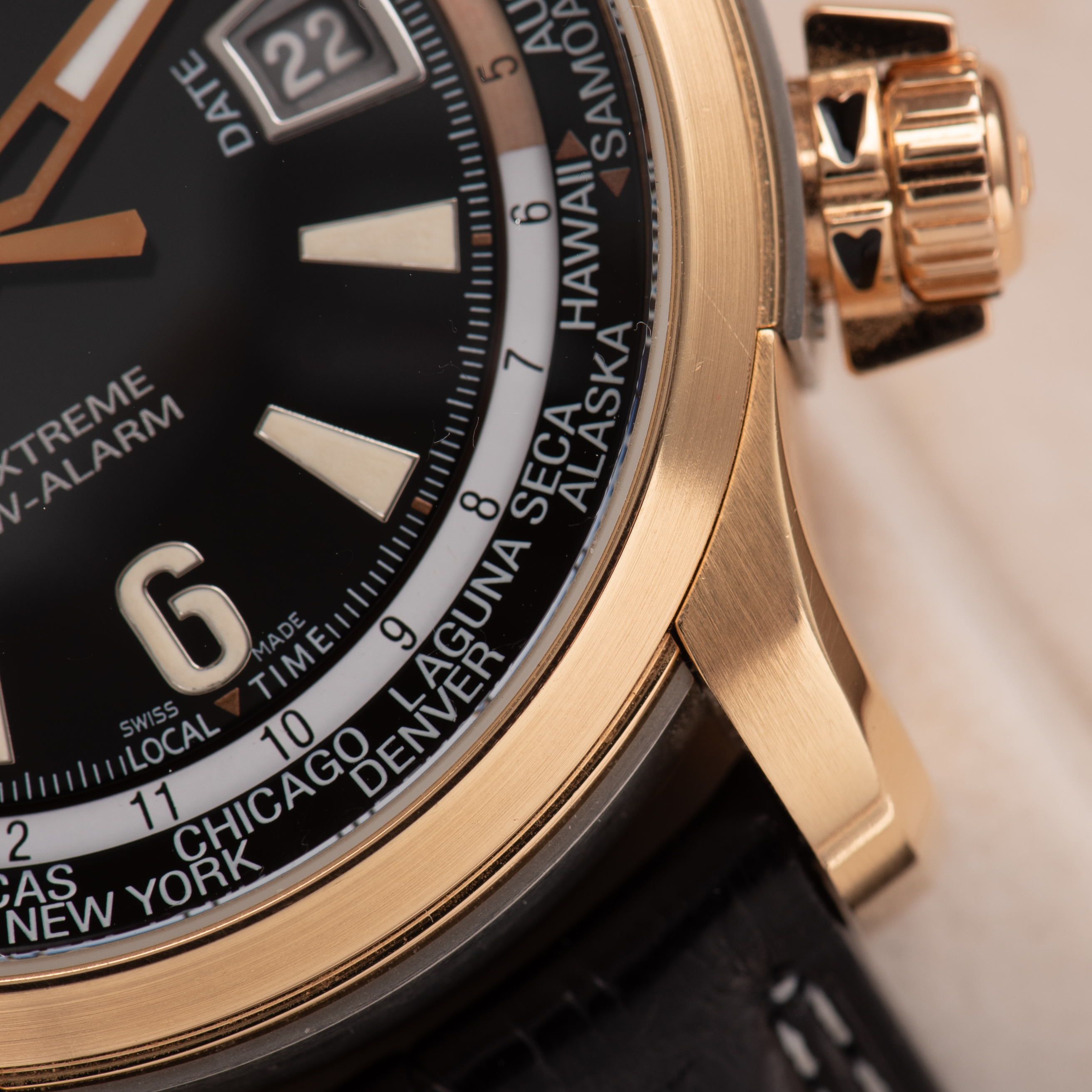 View of Jaeger LeCoultre Master Compressor Edition Valentino Rossi Ref Q177244V Full Set