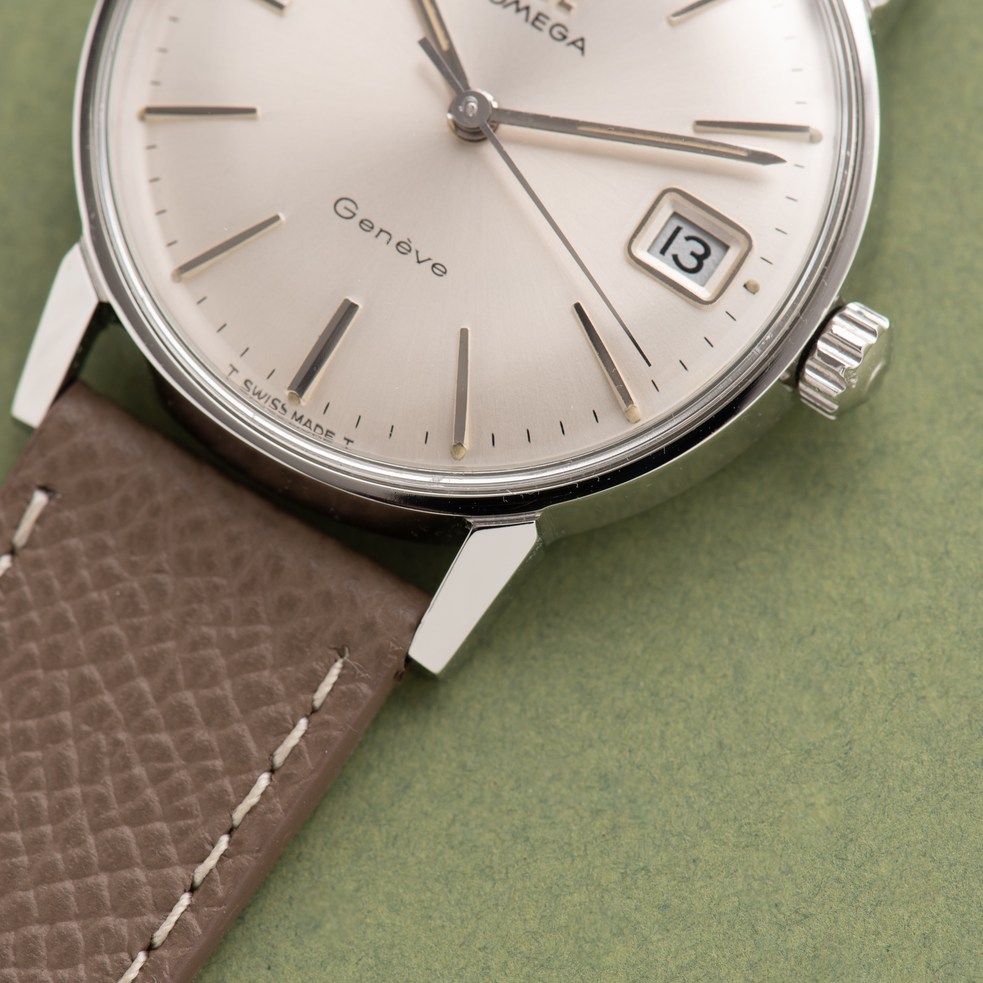 Vue de Omega Genève Date réf 136.011 from 1968