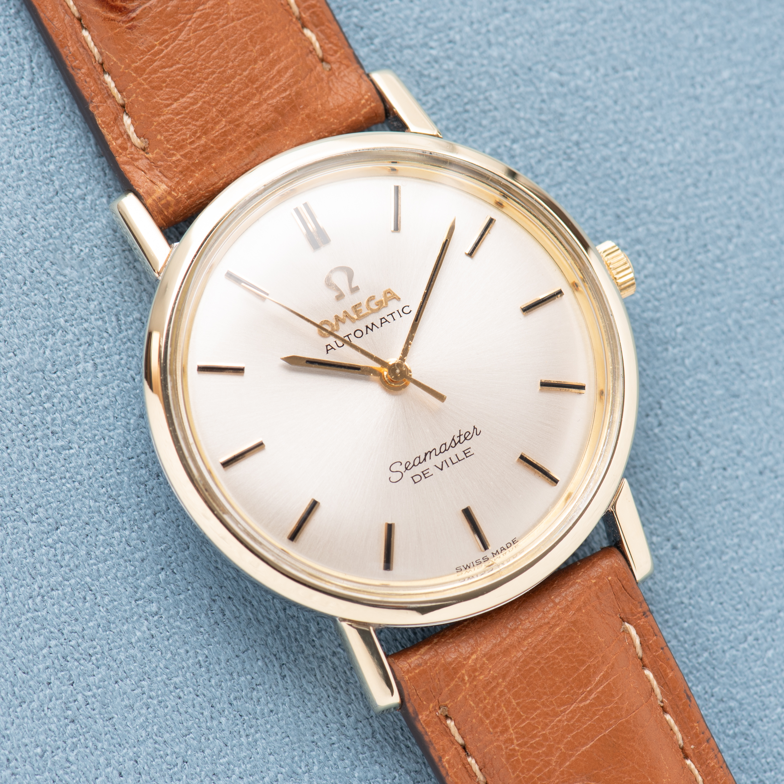 View of Omega Seamaster De Ville Ref 165.004 cal 671 from 1969