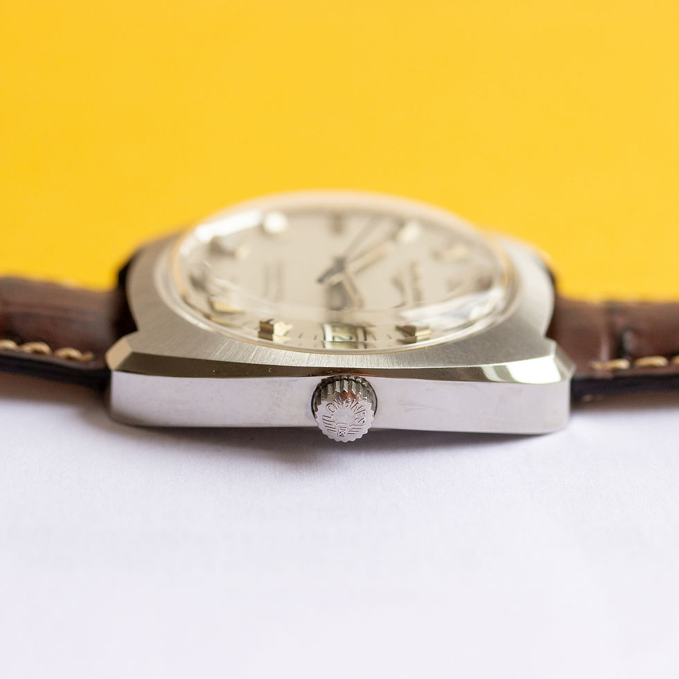 Thumbnail: Longines Conquest Ultronic réf 1533-2 742 cal 6312