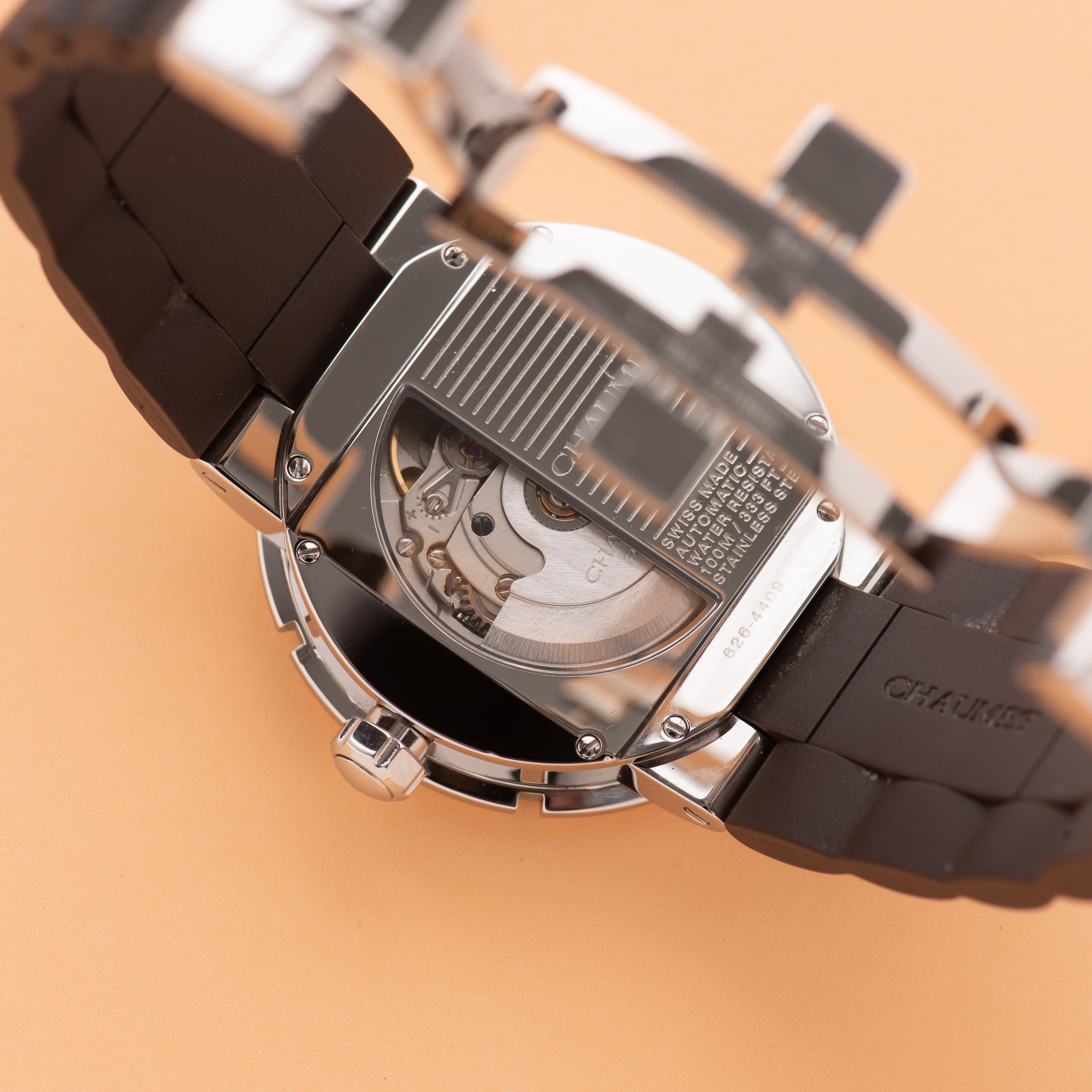 View of Chaumet Paris Class One Automatic 100m=333ft ref 626-4409