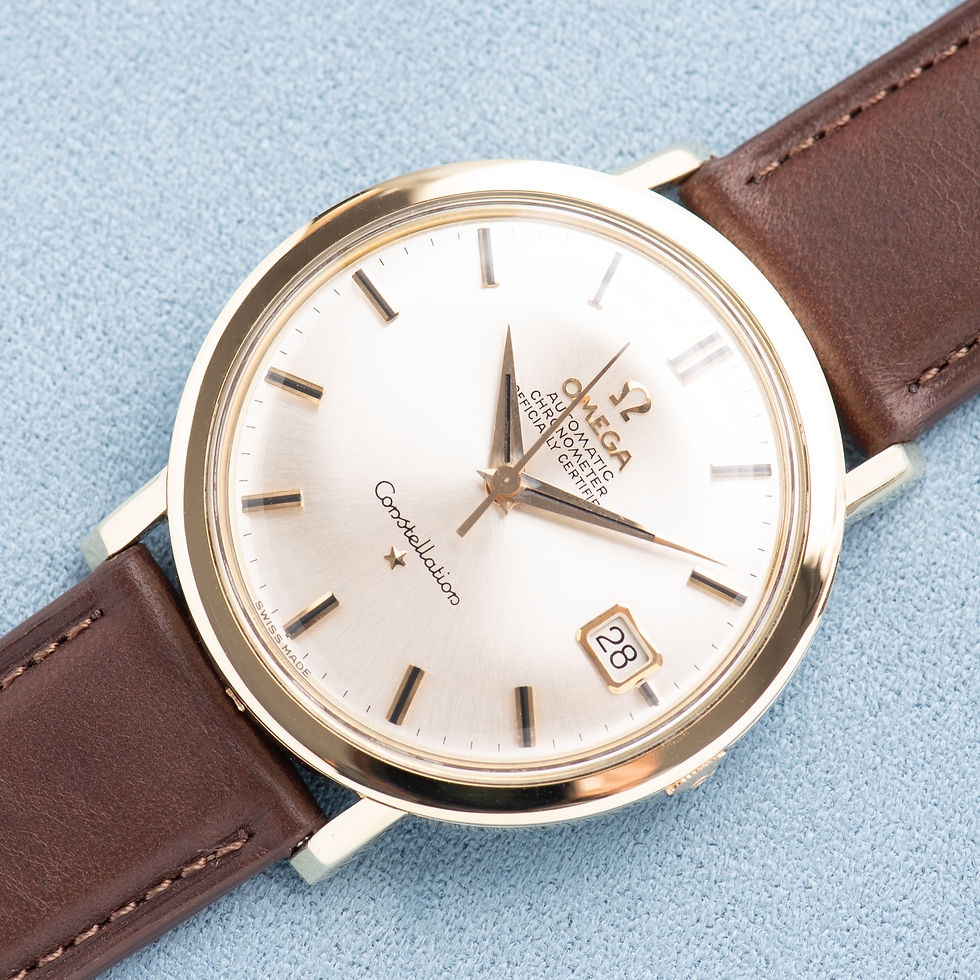 Thumbnail: Omega Constellation Auto Chronometer Gold Capped – Cal 561 – Réf. 168.004 – 1963