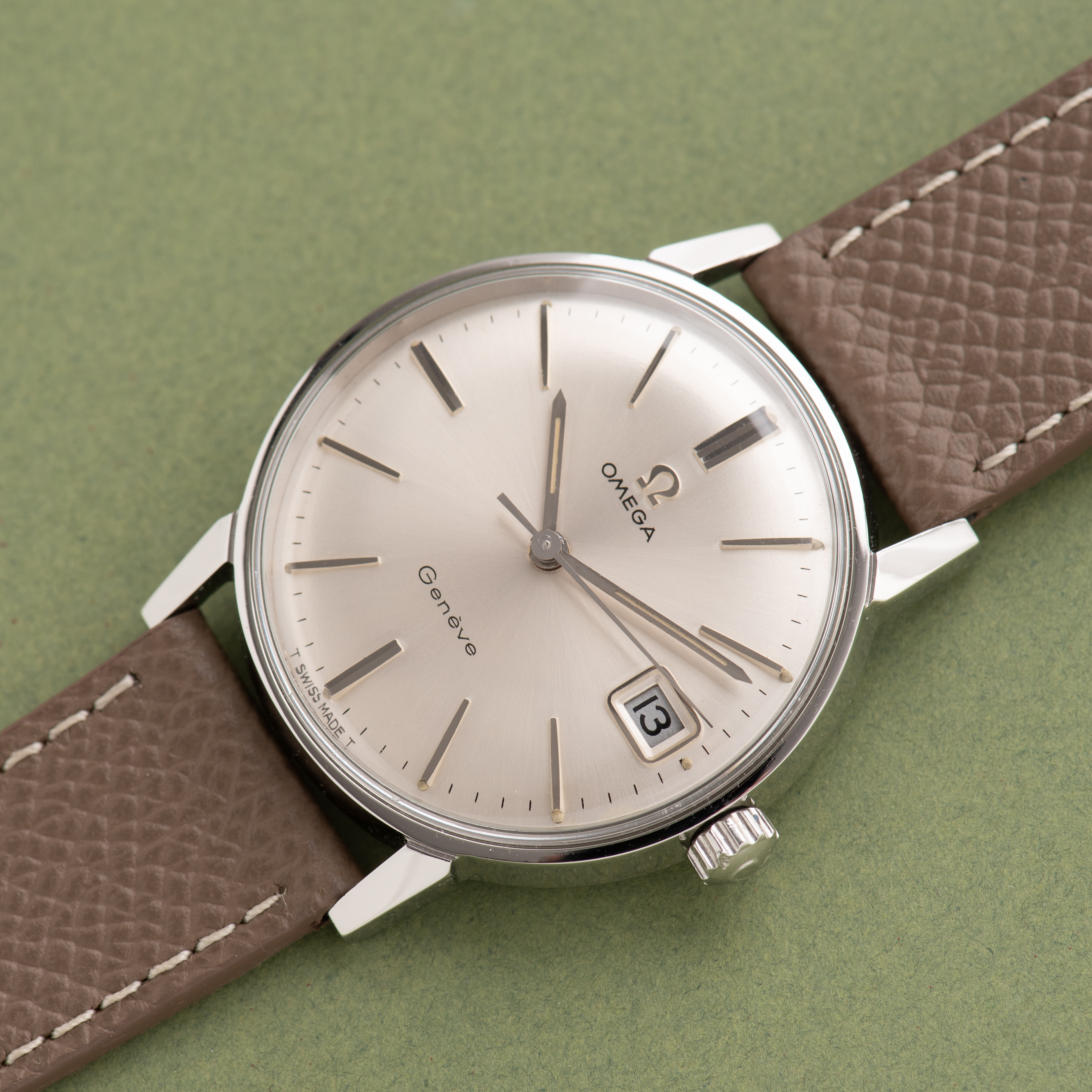 Vue de Omega Genève Date réf 136.011 from 1968