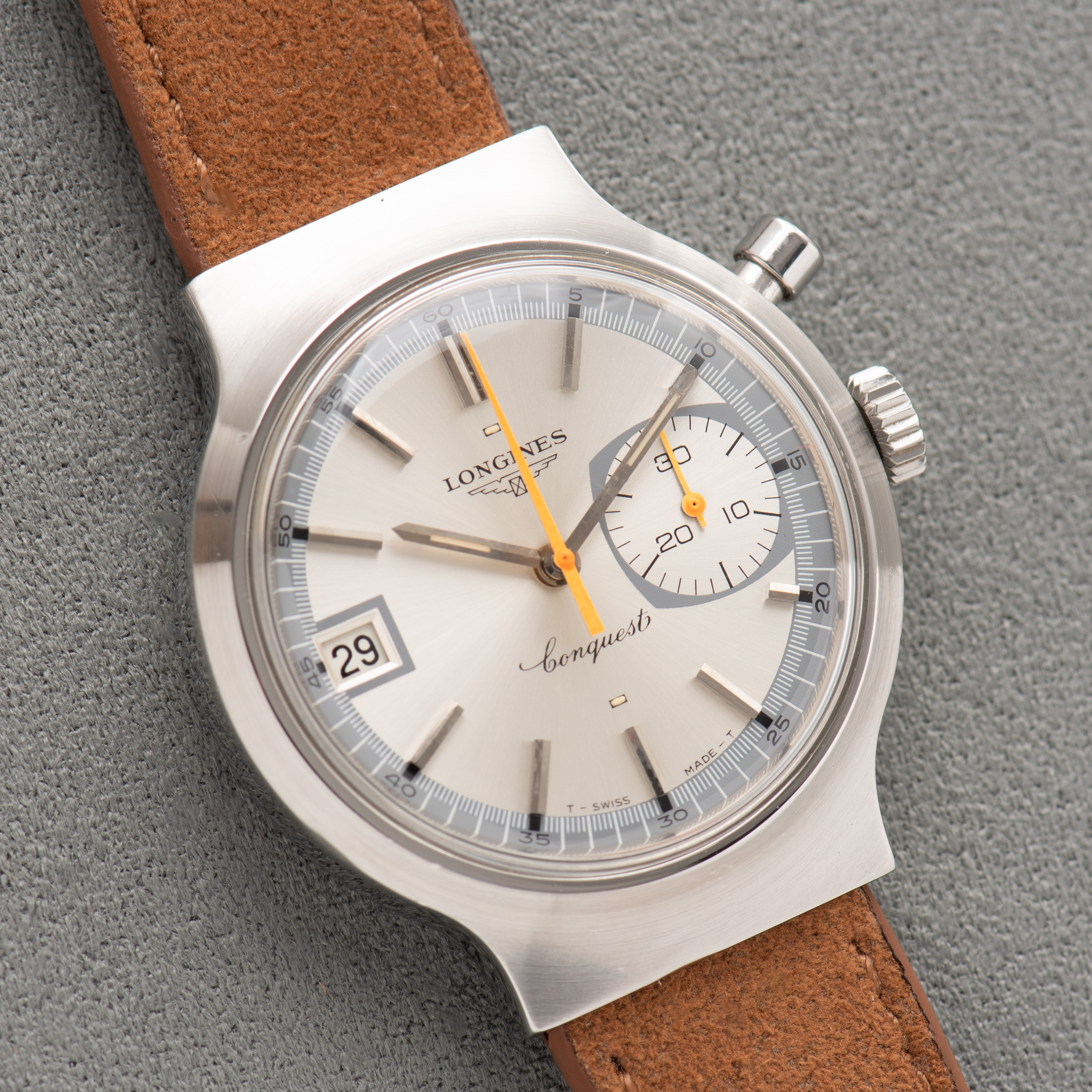 Vue de Longines Conquest Olympic Games Munich 1972 Réf 8615 1