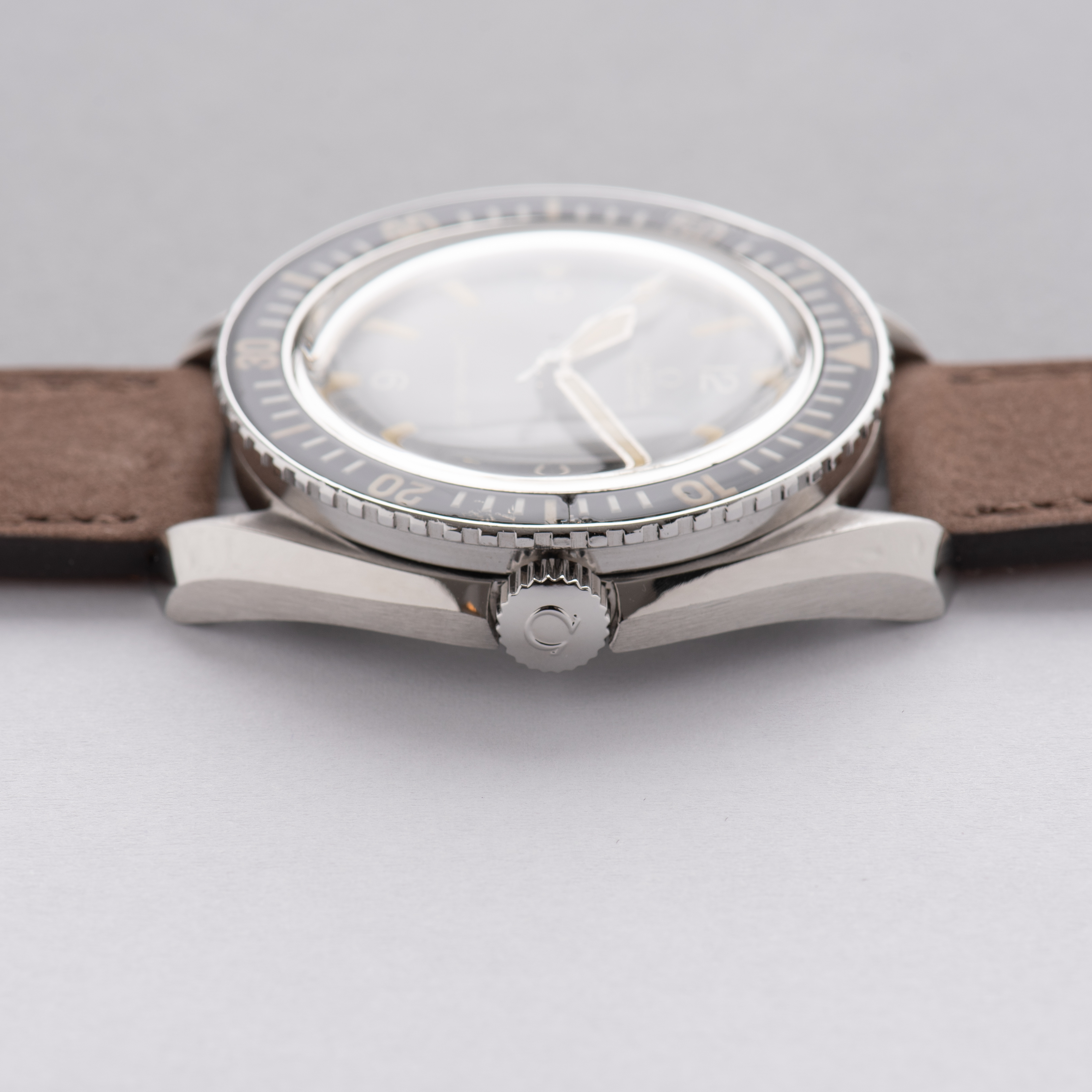 View of Omega Seamaster 300 Automatic HF Case Ref 165.024 from 1966