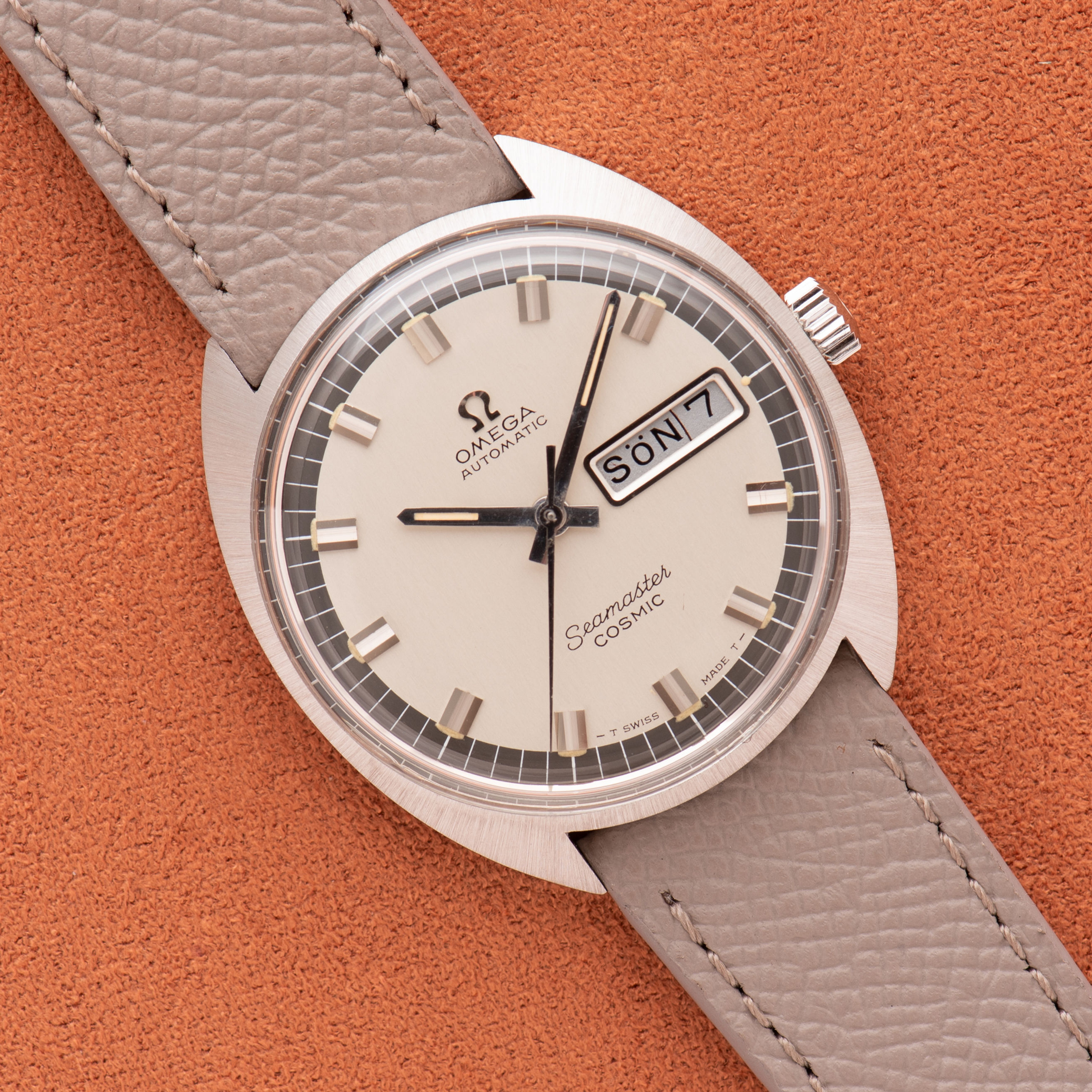 Omega Automatic Seamaster Cosmic Day Date Automatic cal 752 Réf 166.036