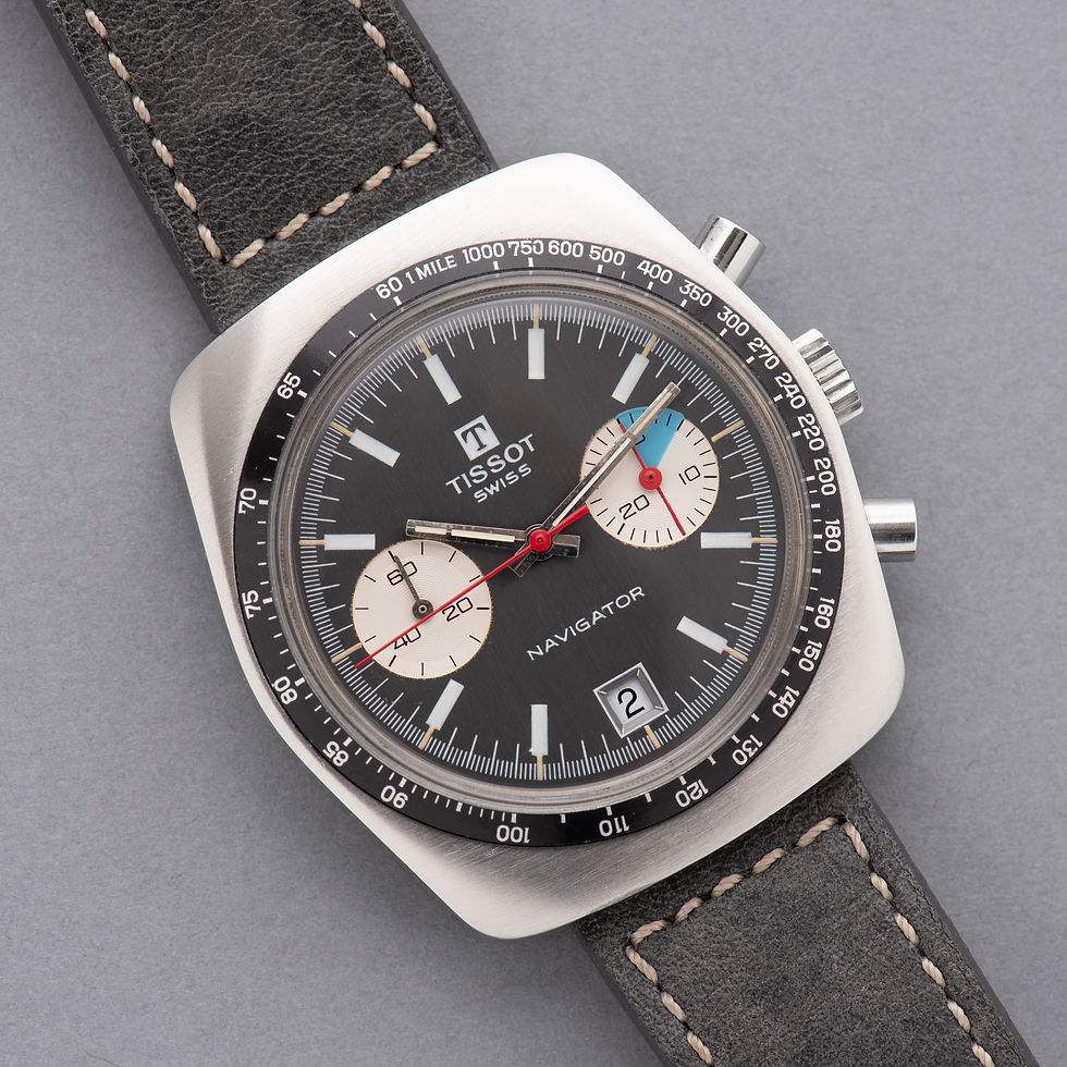 Miniature : Tissot Swiss Navigator réf 40582 Valjoux 7734