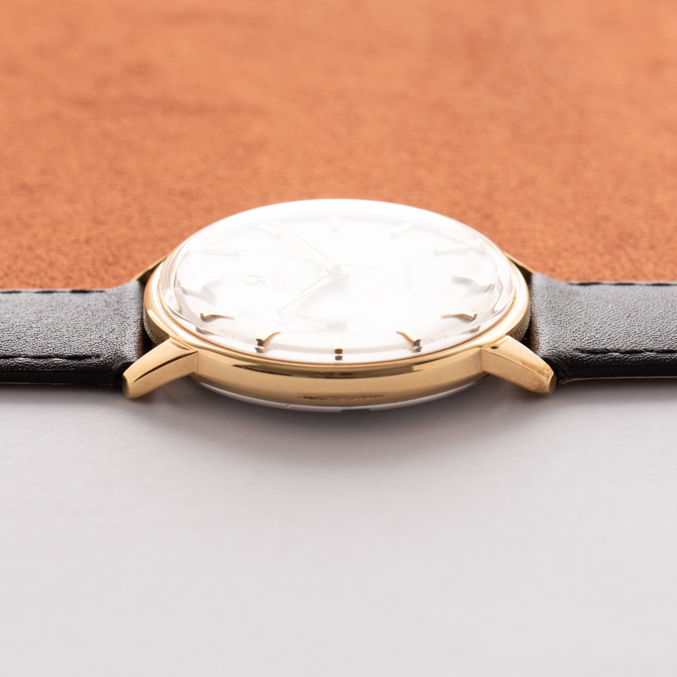 View of Omega Automatic Seamaster Gold Plated/steel Réf 165.001 from 1962