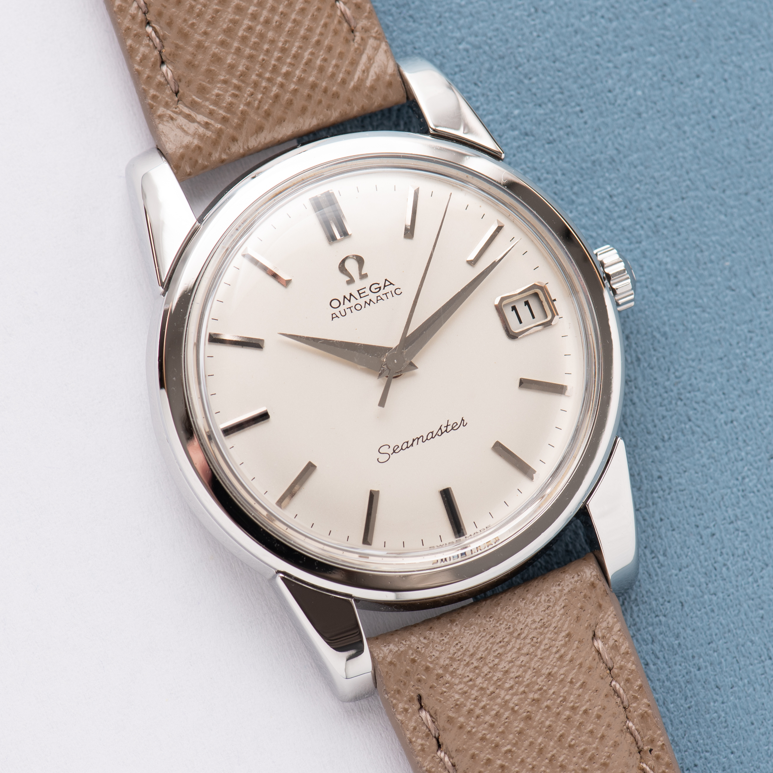 Vue de Omega Automatic Seamaster Steel Réf 166.009 from 1963