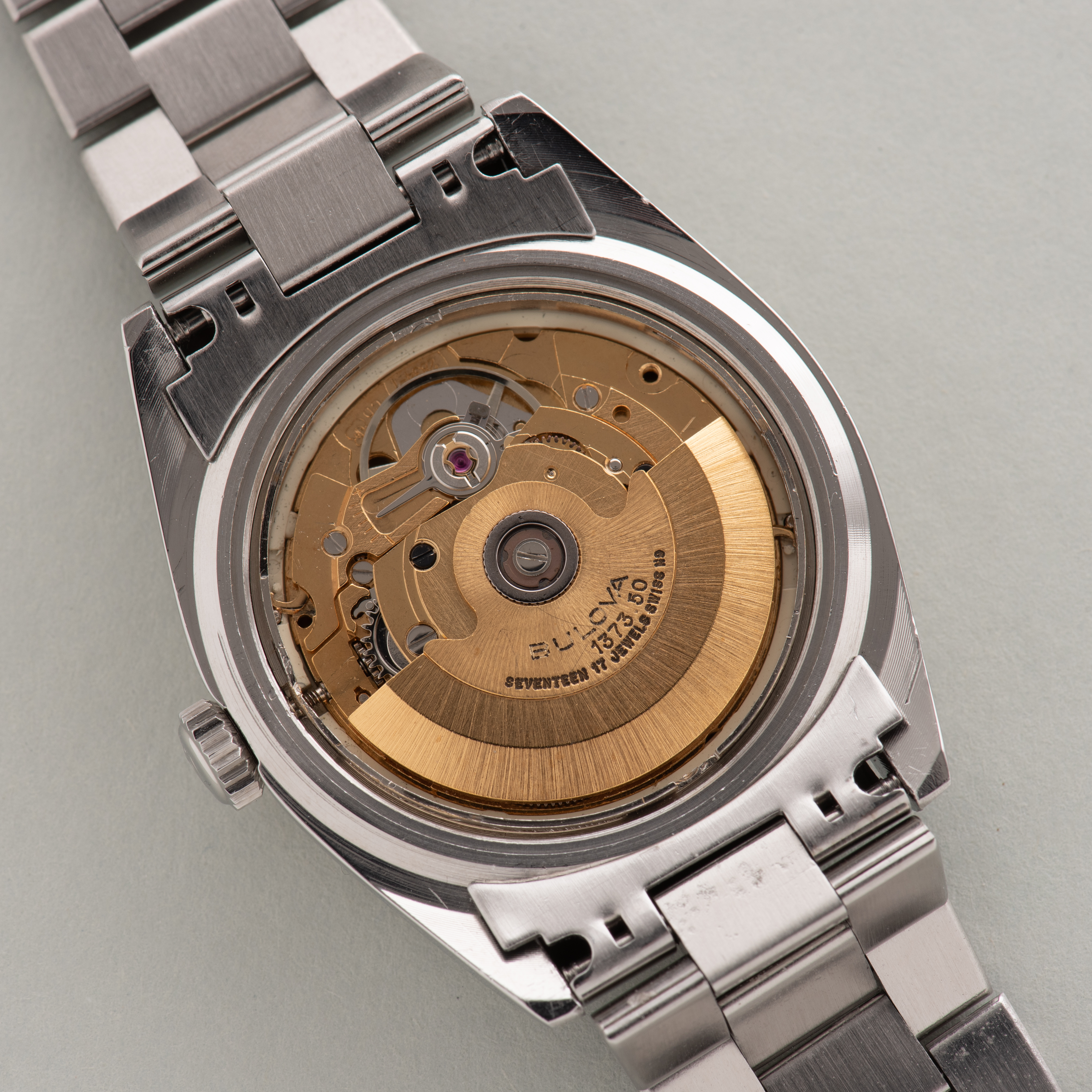 View of Bulova Automatic Super Seville Day & Date ref 4410101 ETA 2834