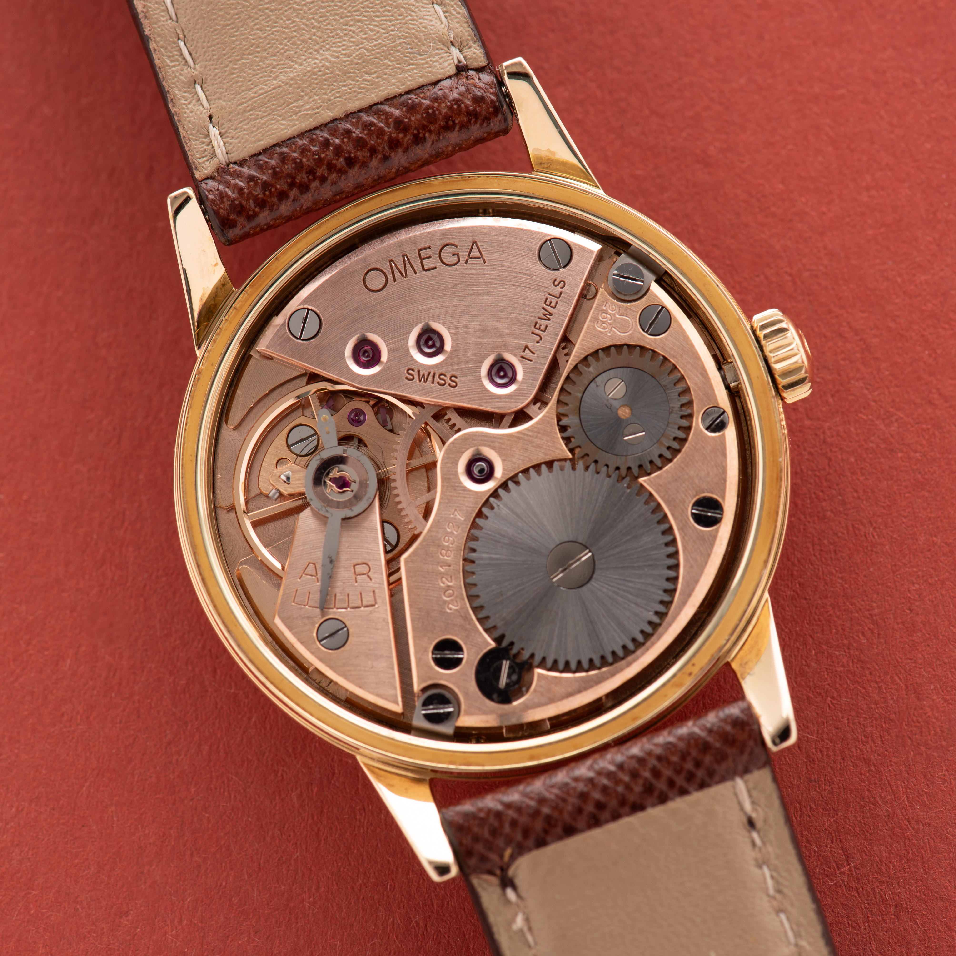 Zicht op Omega Seamaster 30 "Linen dial" Ref 125.003 vanaf 1963