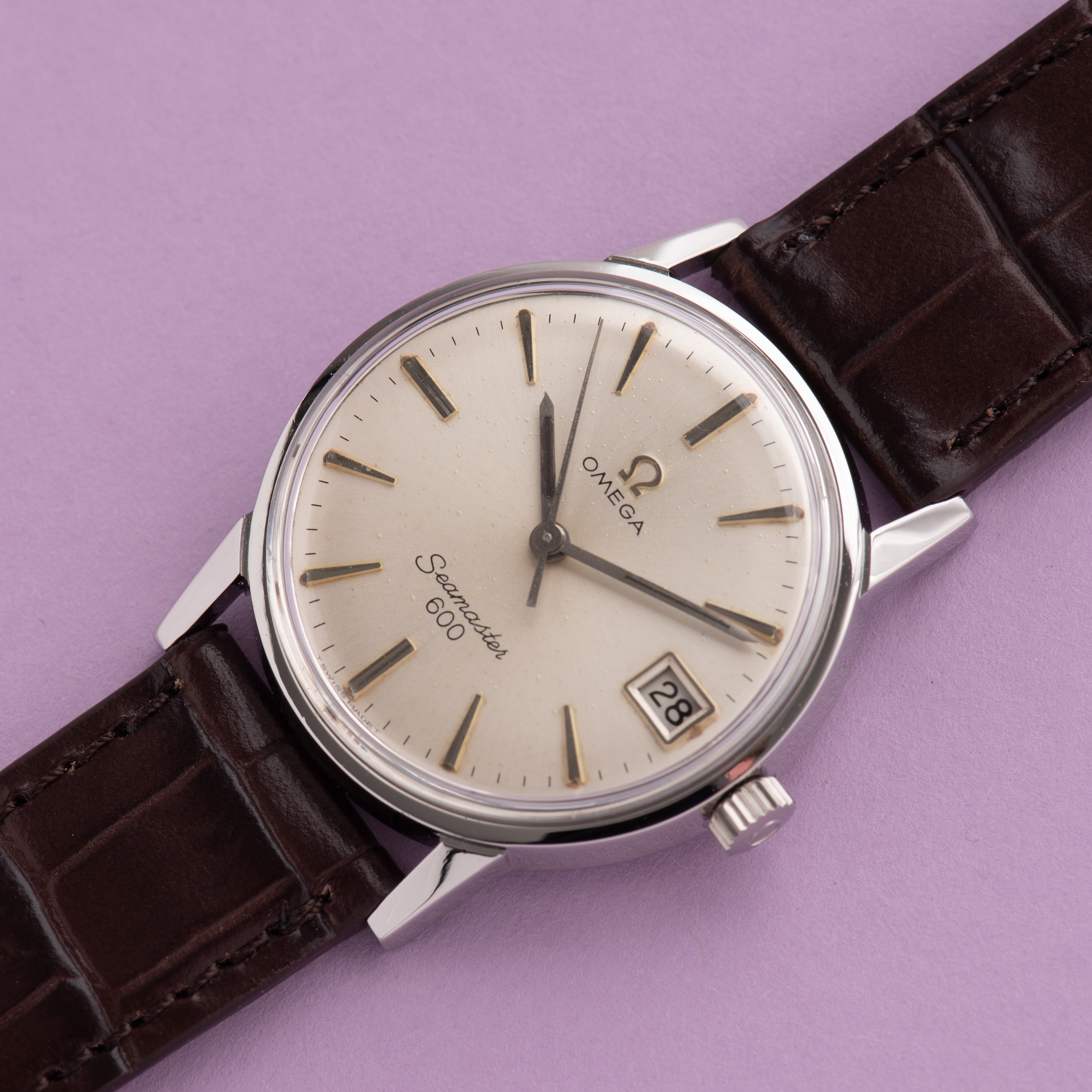 View of Omega Seamaster 600 réf 136.012 from 1964