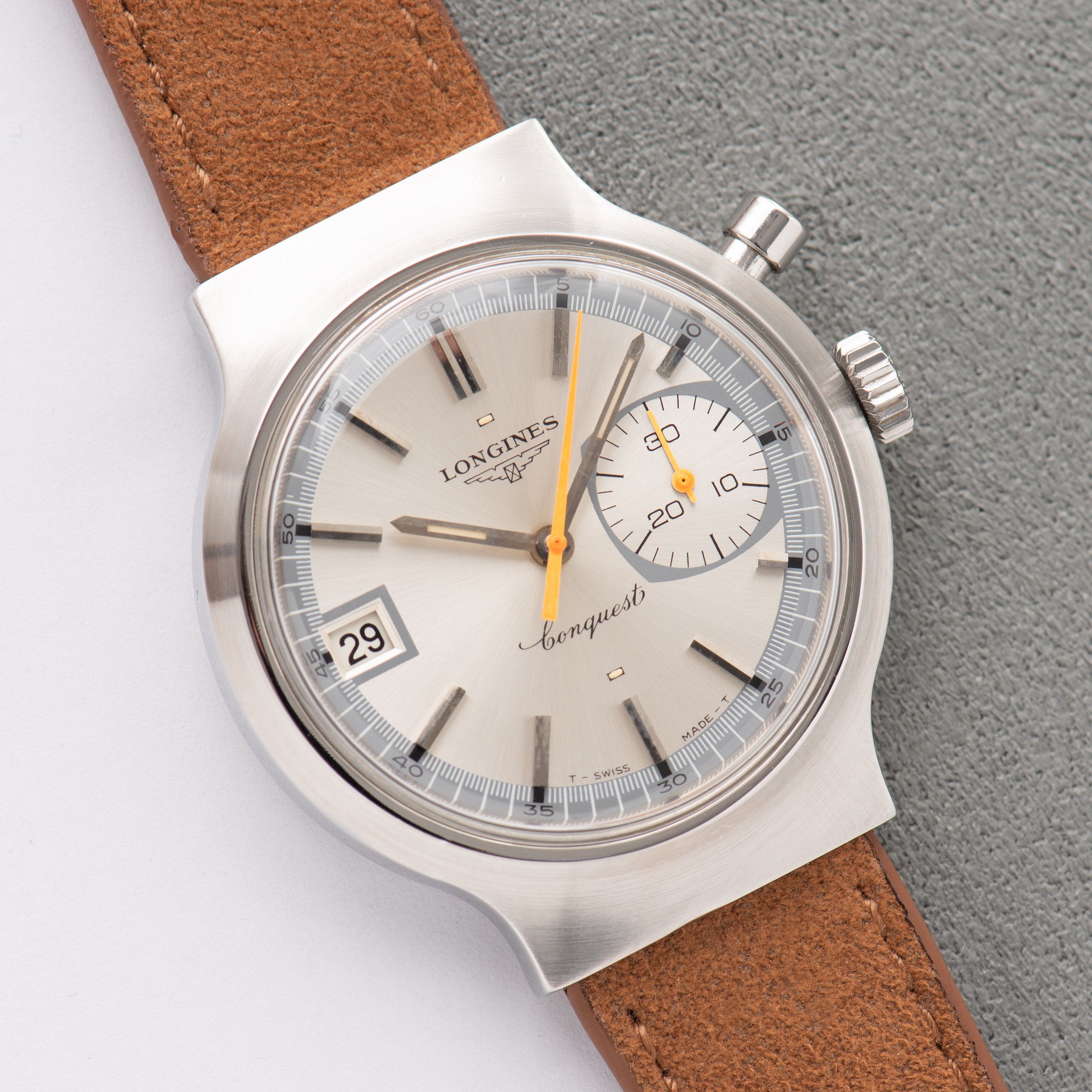 Vue de Longines Conquest Olympic Games Munich 1972 Réf 8615 1