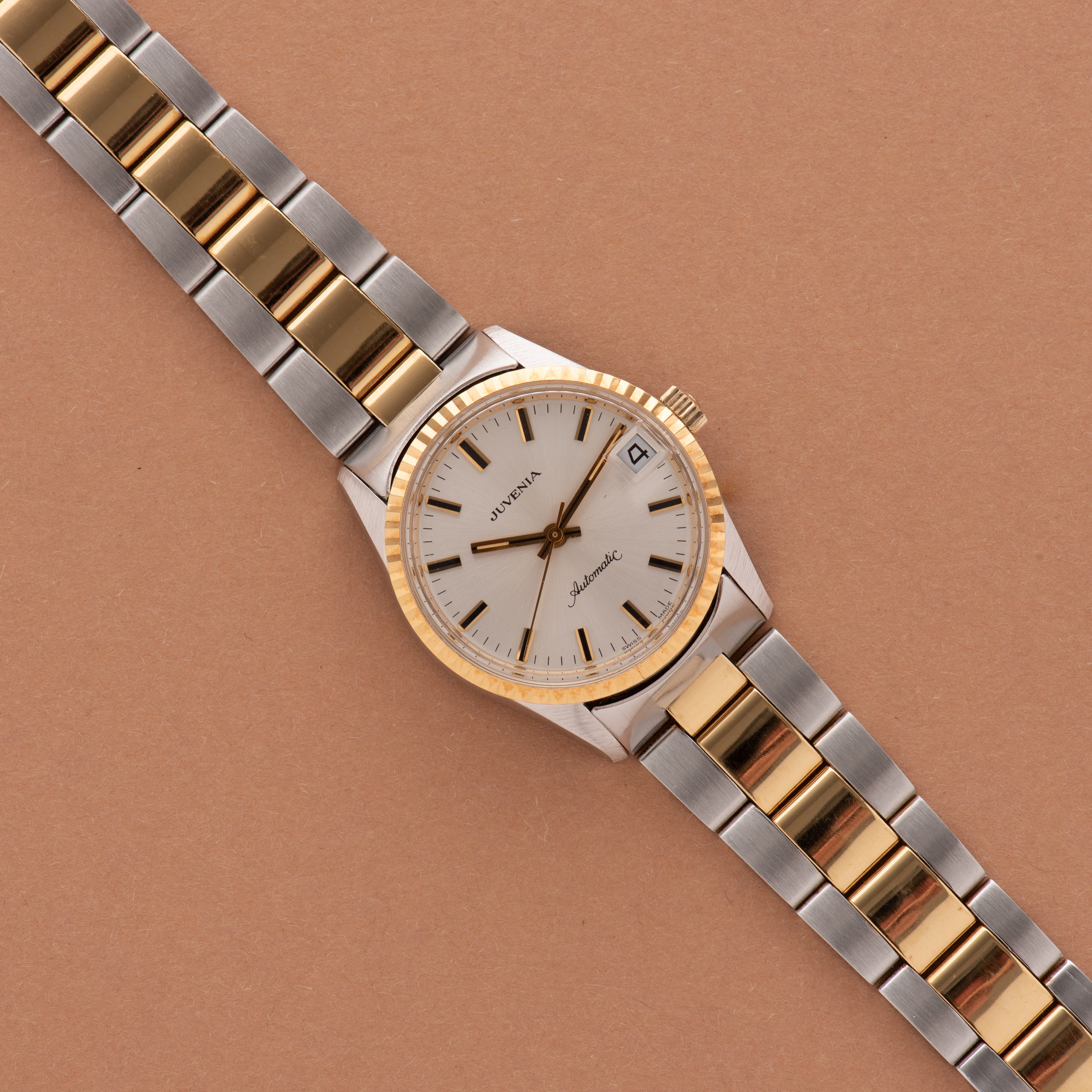 View of Juvenia Automatic date ref 10811 New Old Stock