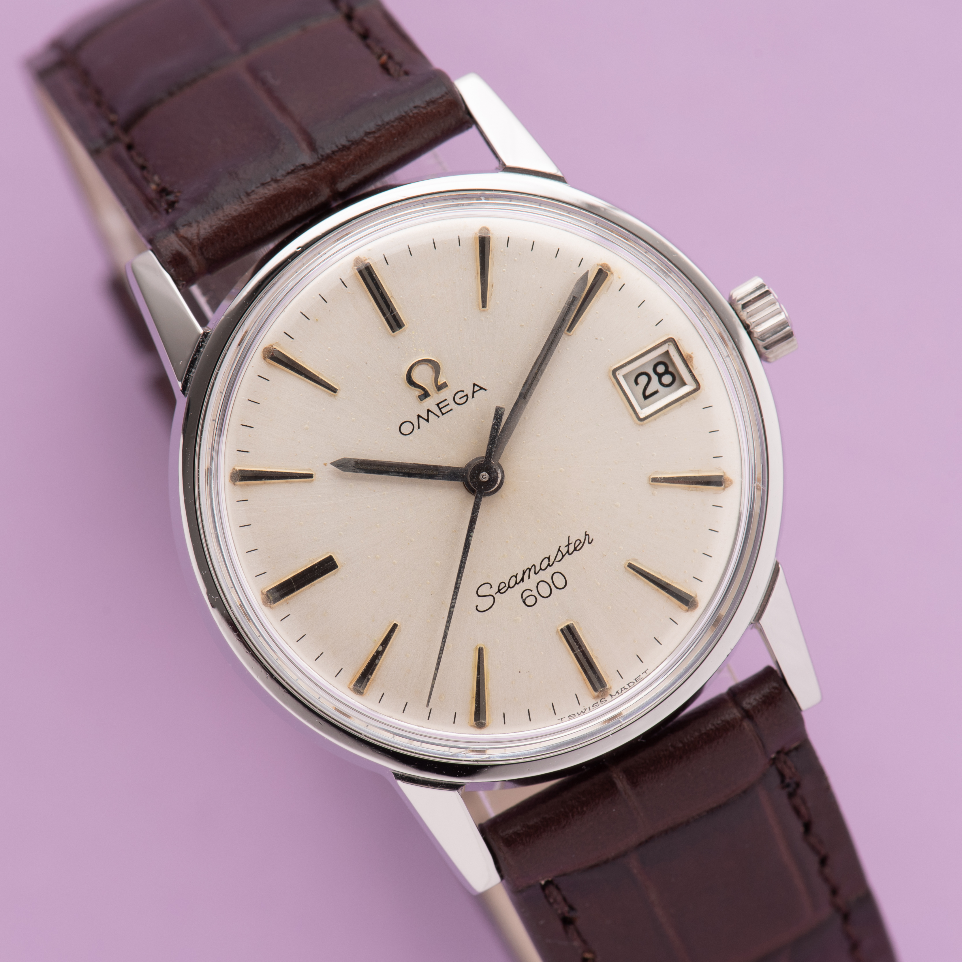 View of Omega Seamaster 600 réf 136.012 from 1964