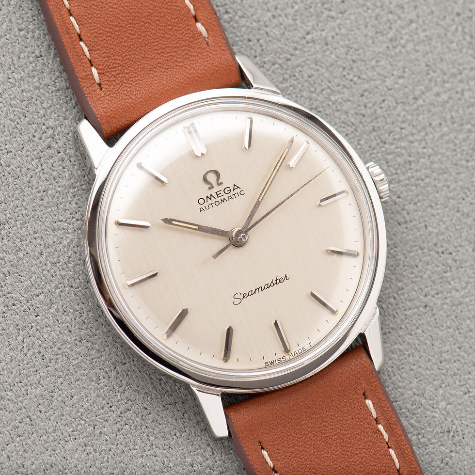 Miniature : Omega Seamaster Automatic Silver Dial – Réf. 165.002 – 1963