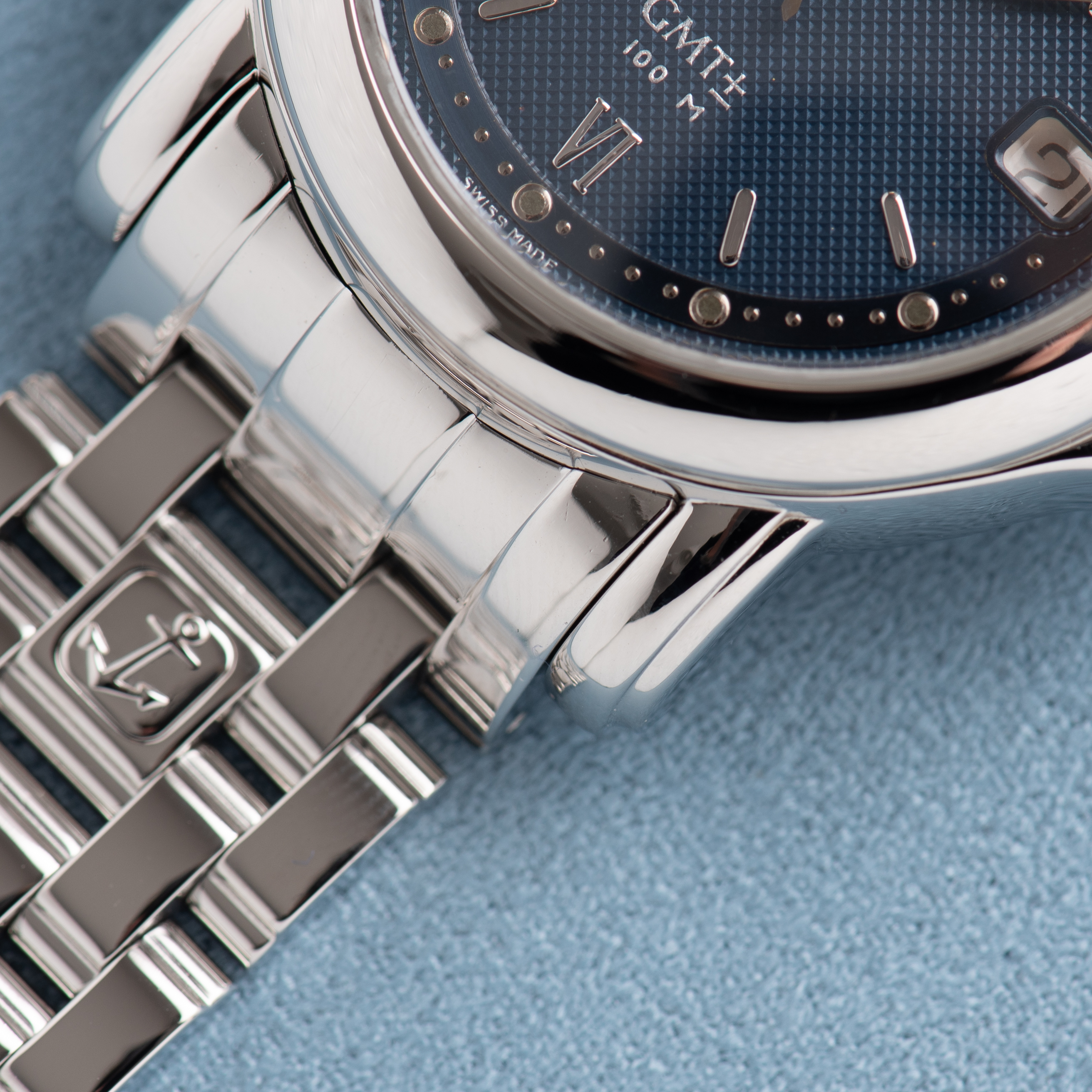 Zicht op Ulysse Nardin Automatic San Marco GMT 100m Ref 203-22 N* 1496