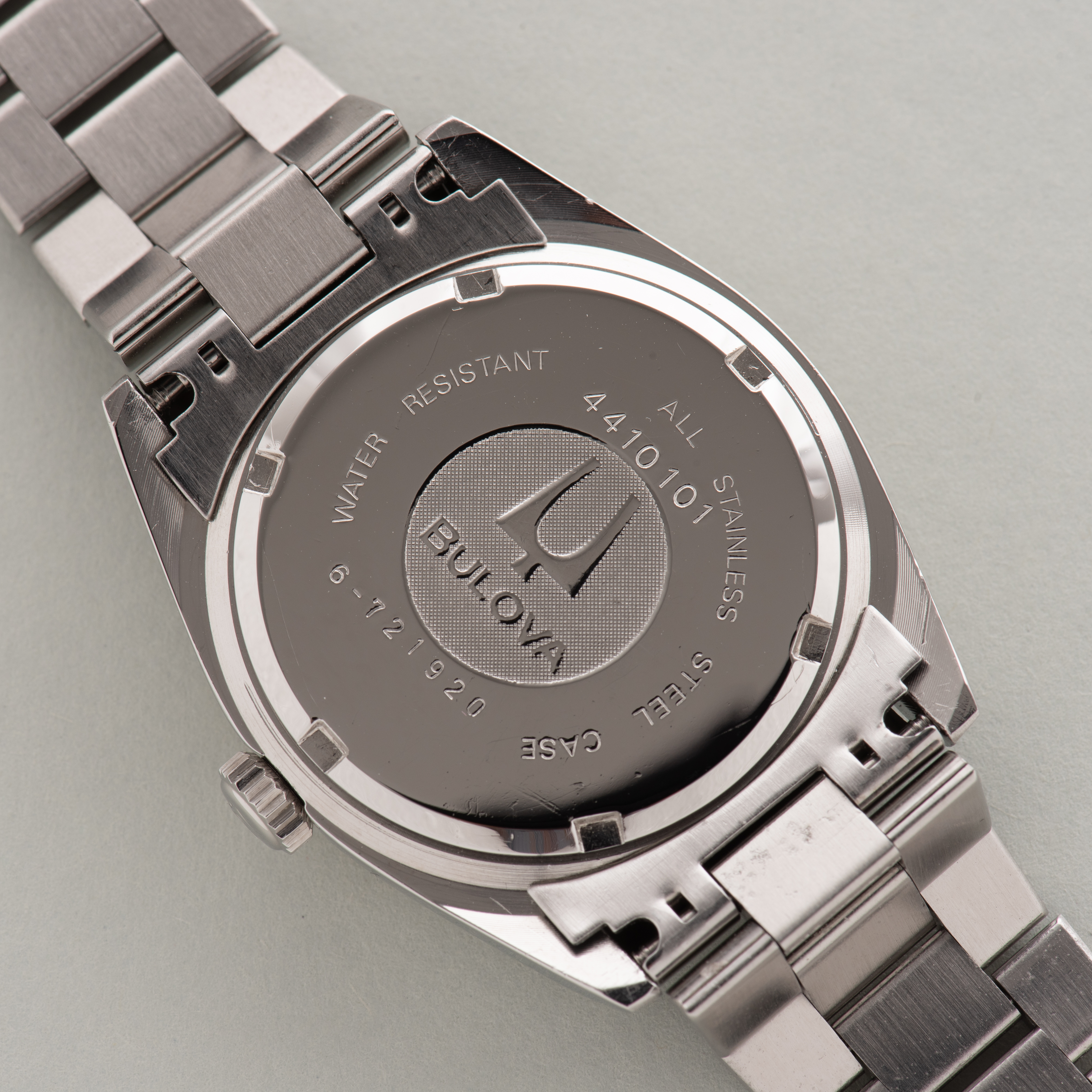 View of Bulova Automatic Super Seville Day & Date ref 4410101 ETA 2834