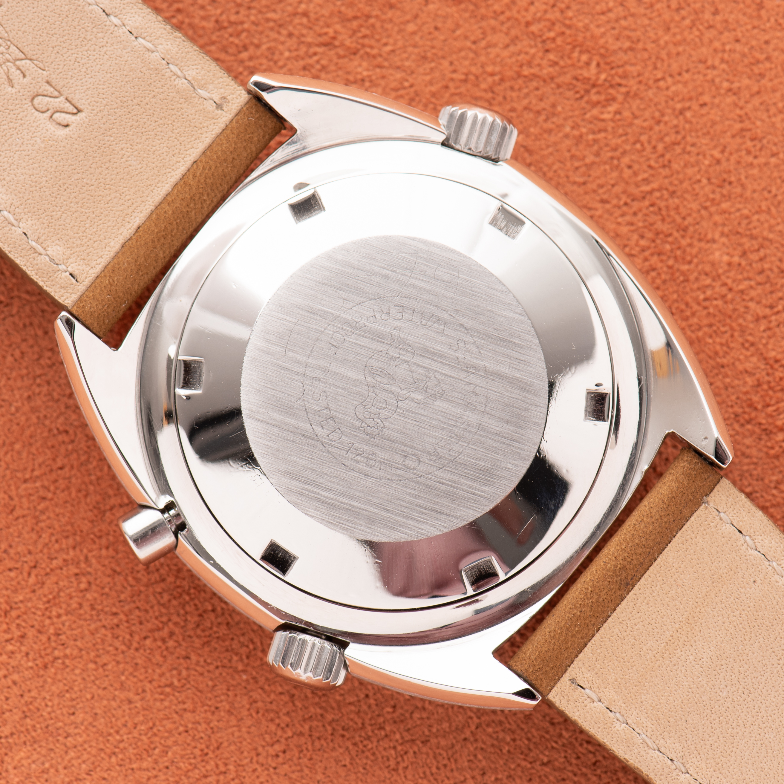Zicht op Omega Chronostop Seamaster cal 865 réf 145.008 from 1969