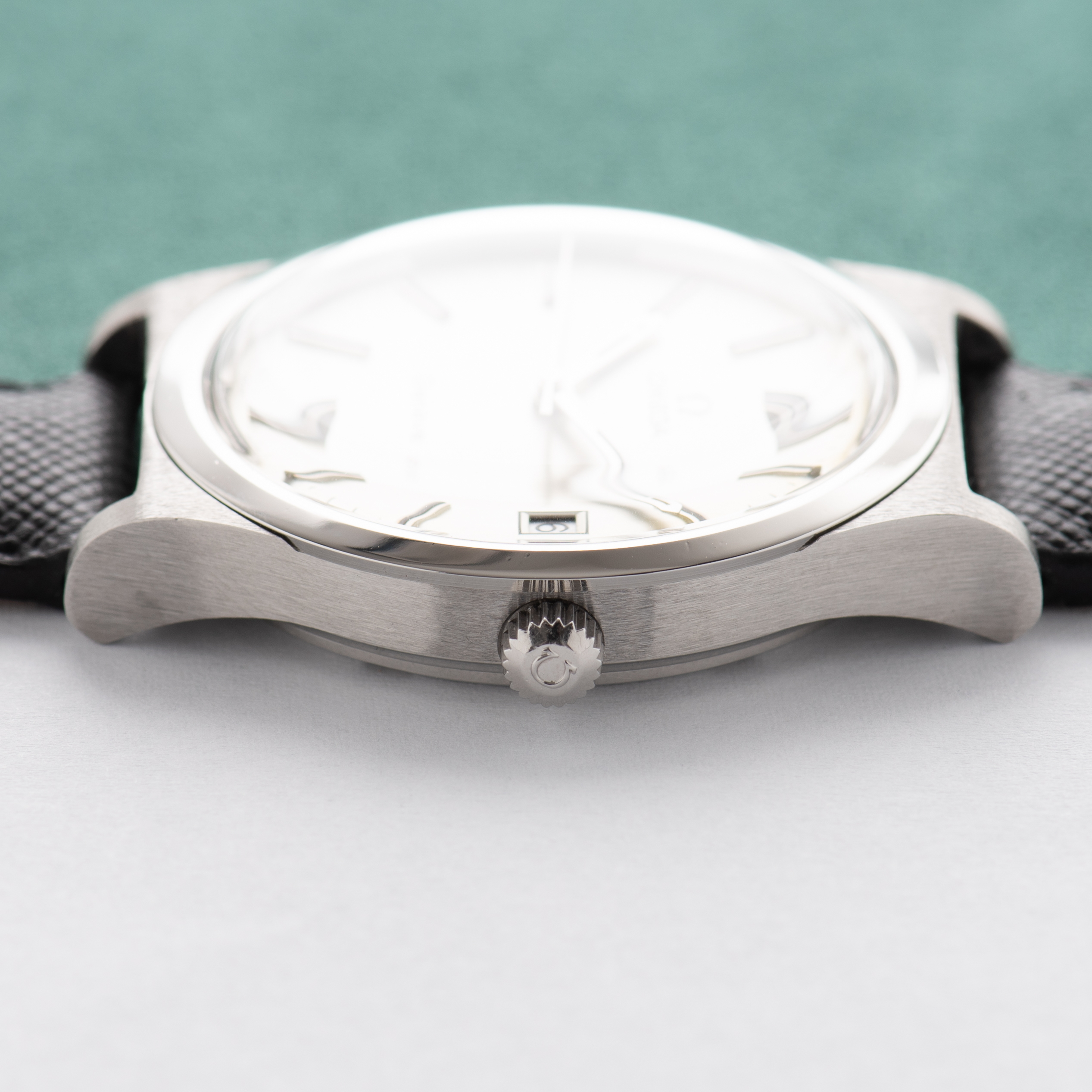 View of Omega Geneva Date Cal 1030 Ref 136.0102 from 1972