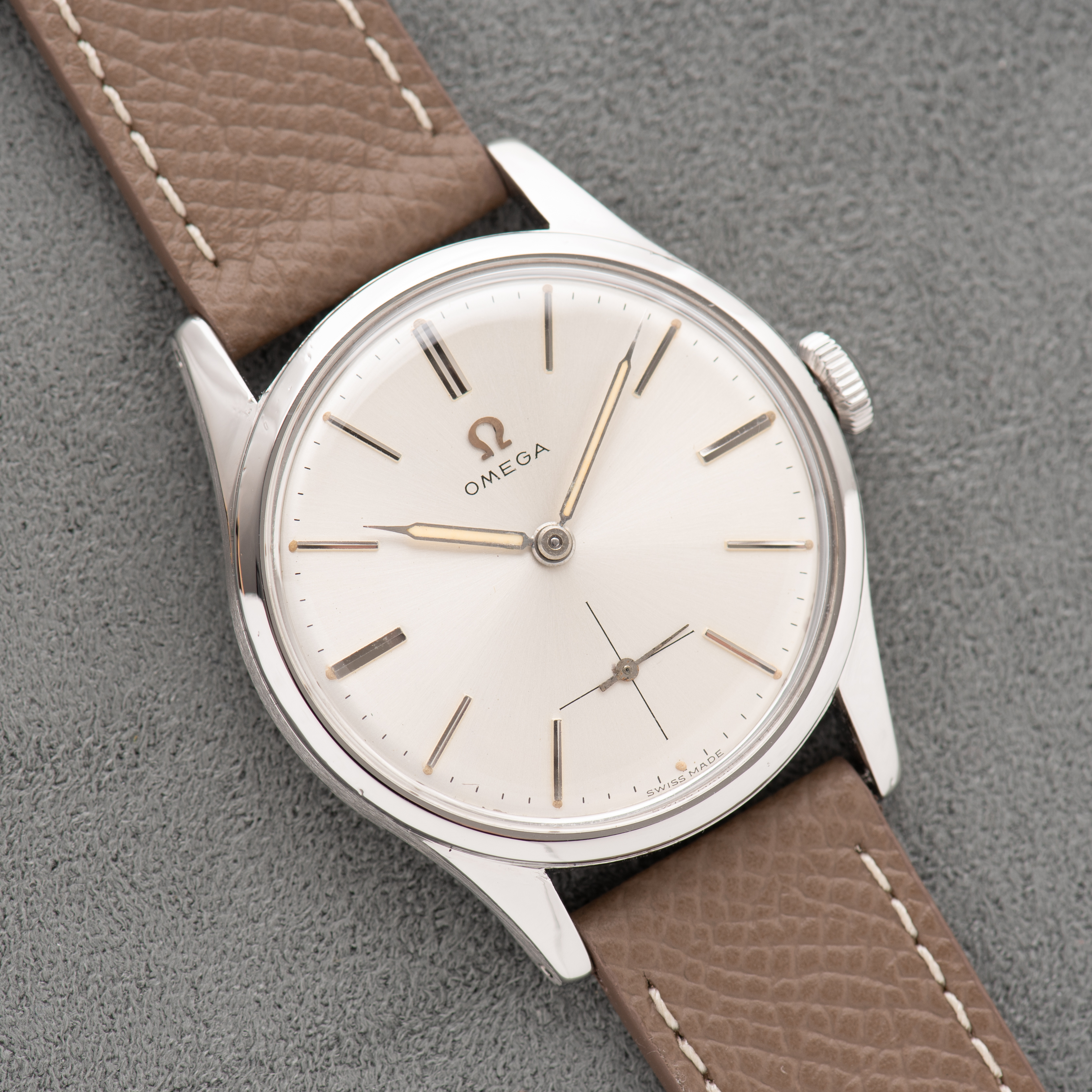 Zicht op Omega Classic 30T2 Ref 2383-6 uit 1944