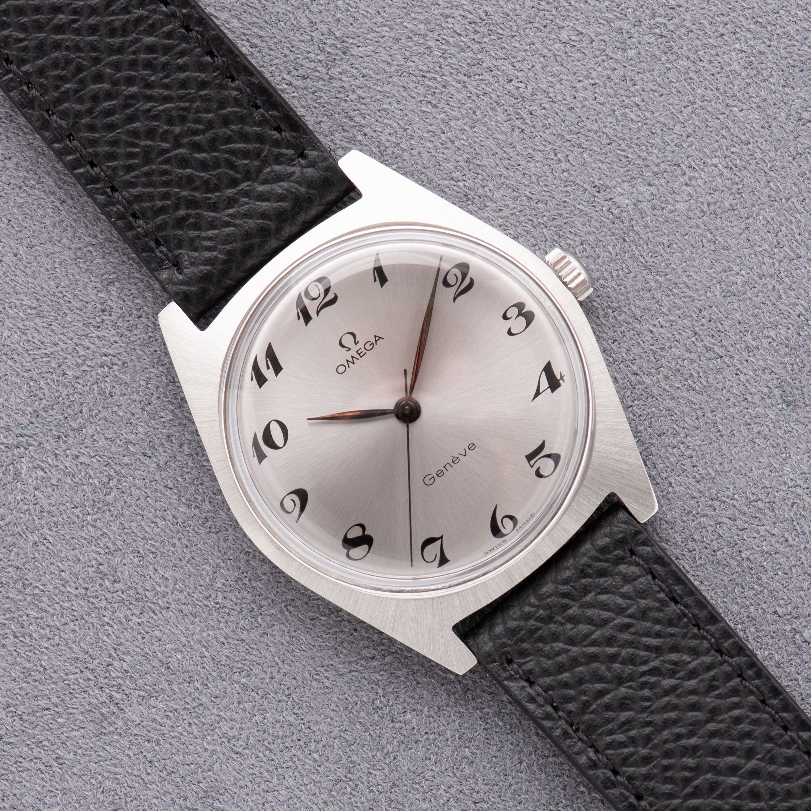 Omega Genève "Breguet Dial" Silver réf 135.041 from 1969