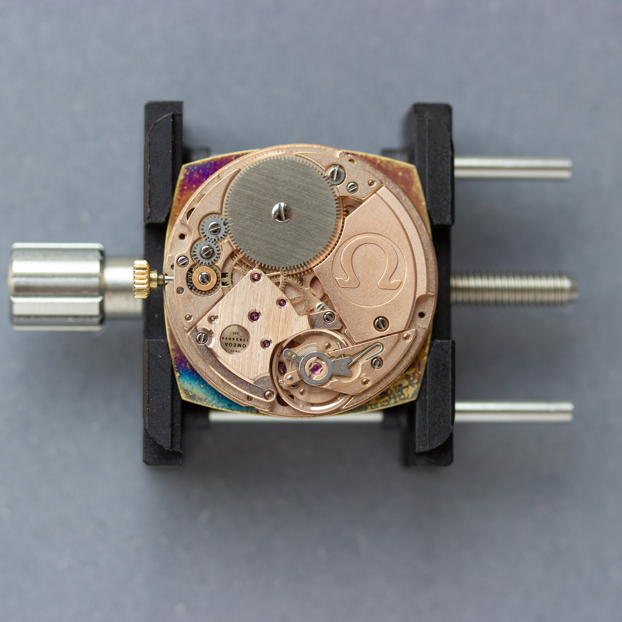 View of Omega Geneva ref 132.0052 cal 1030