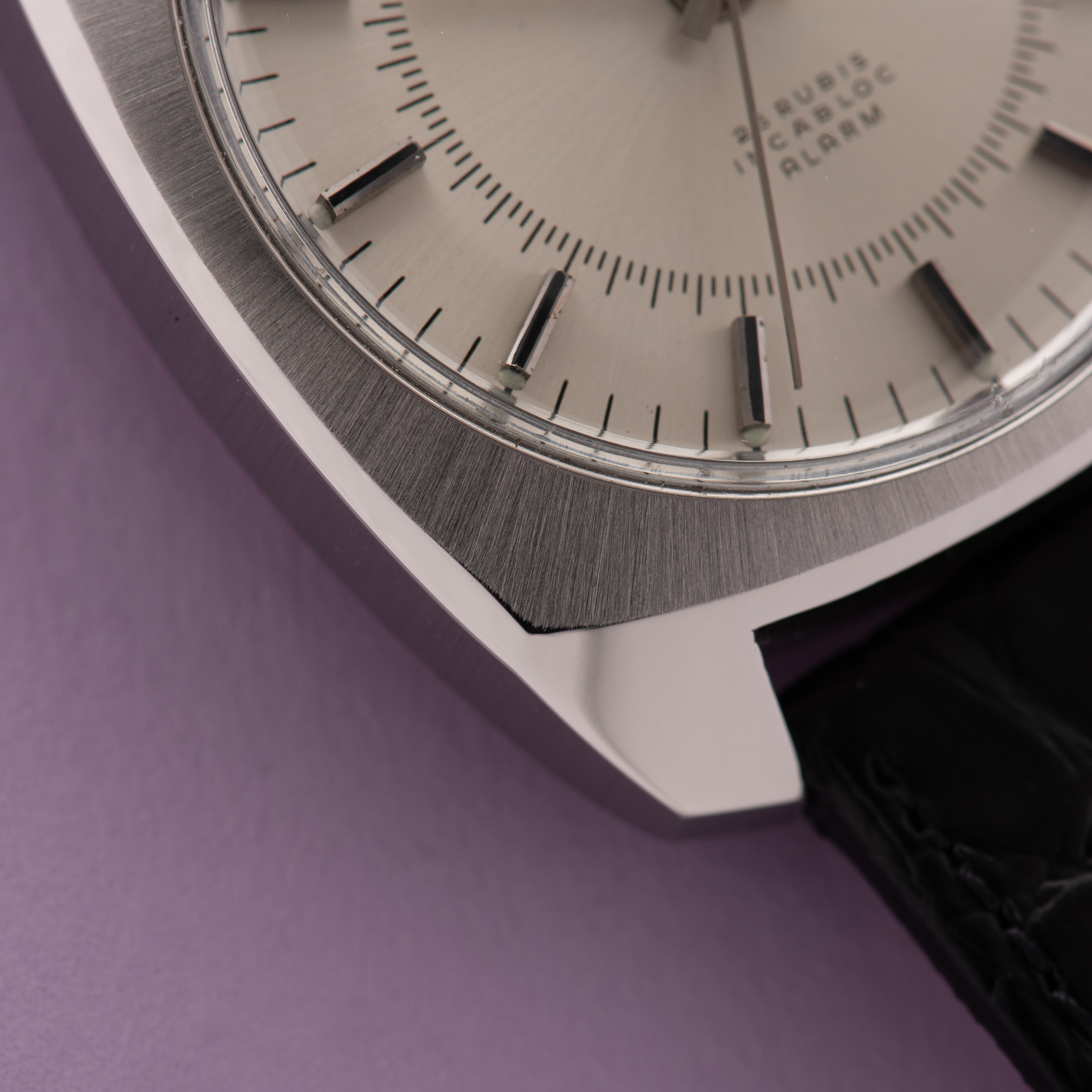 View of Arctos Automatic Day-date 25rubis Incabloc Alarm AS 5008
