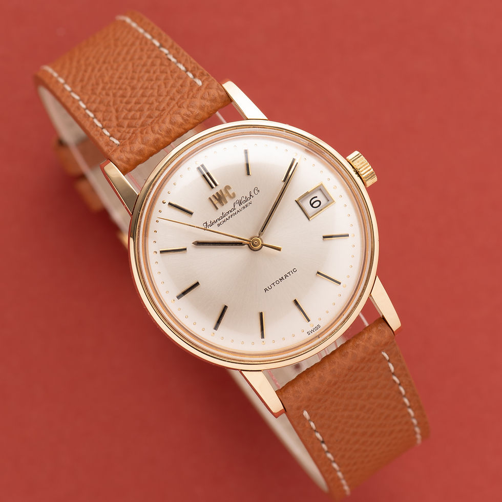 Miniature : IWC International Watch Co Schaffhausen Automatic Gold 18K cal 8541 réf 802A