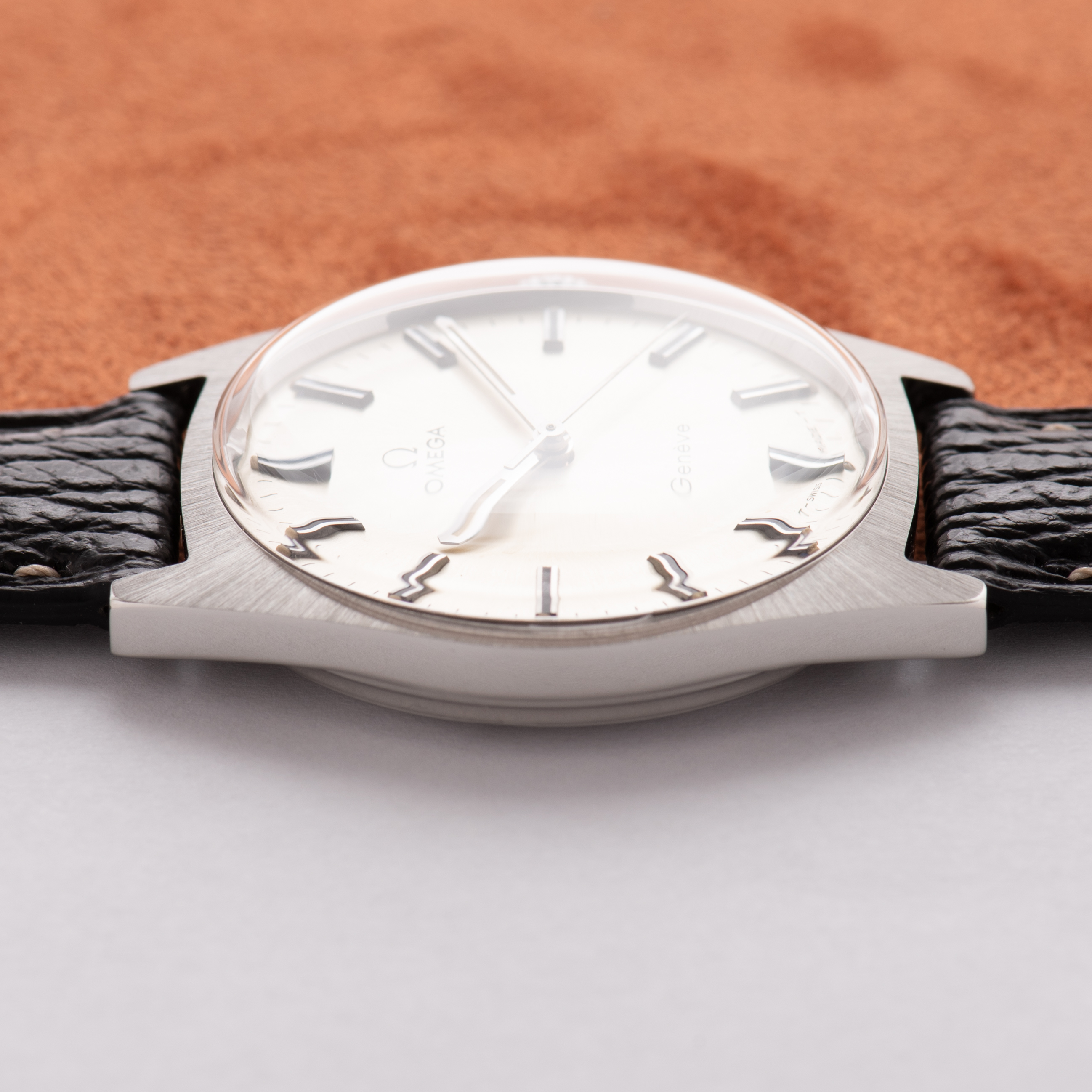 View of Omega Geneva mechanical ref 135.041 cal 601 from 1970