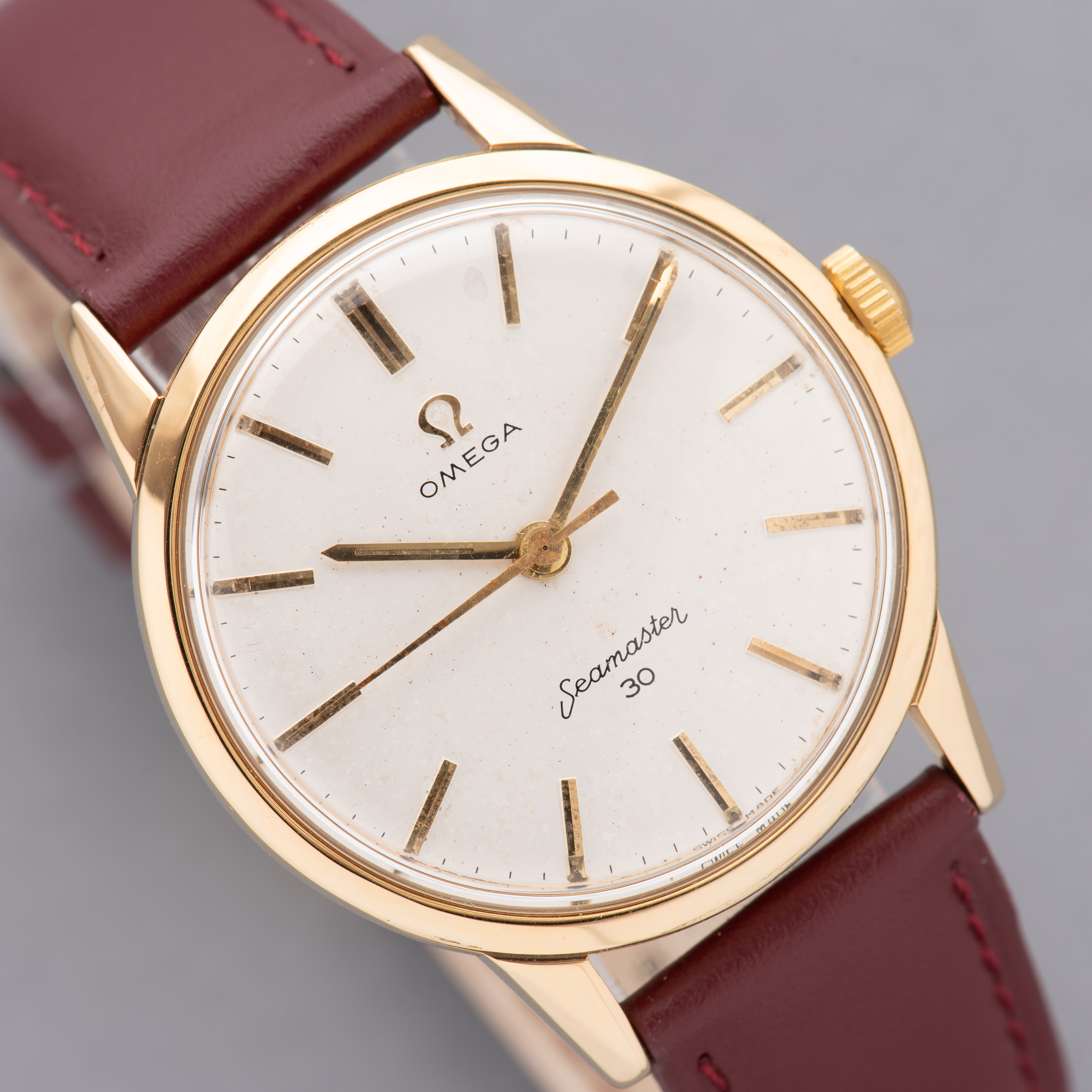 Zicht op Omega Seamaster 30 réf 135.003-62-SC from 1962